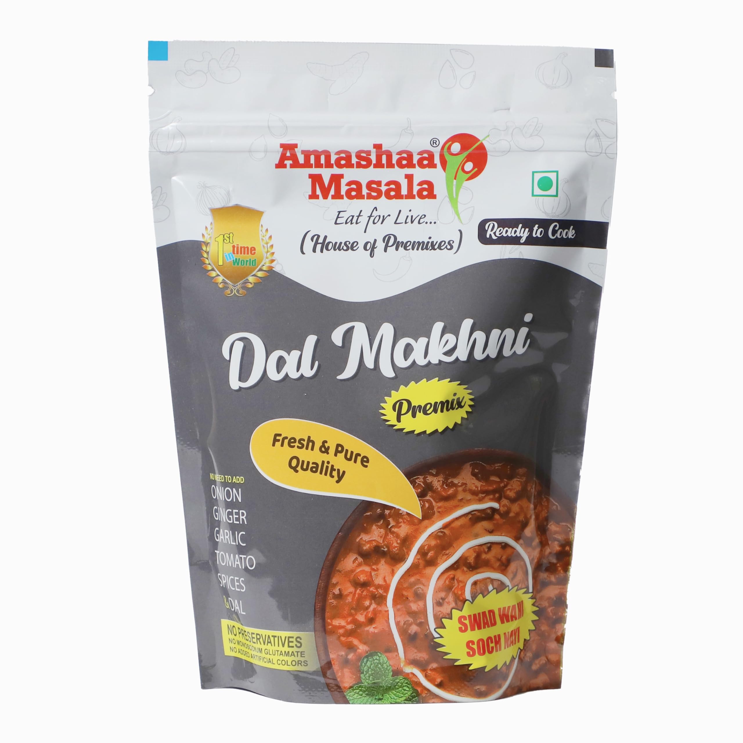 Amashaa Masala Eat for Live... Dal Makhni Mix Premix - 500Gm | Best Premix | Ready To Dal Makhni | Ready To Cook | Dal Makhni (B0CFXRBSKW) Amazon Price History, Amazon Price Tracker