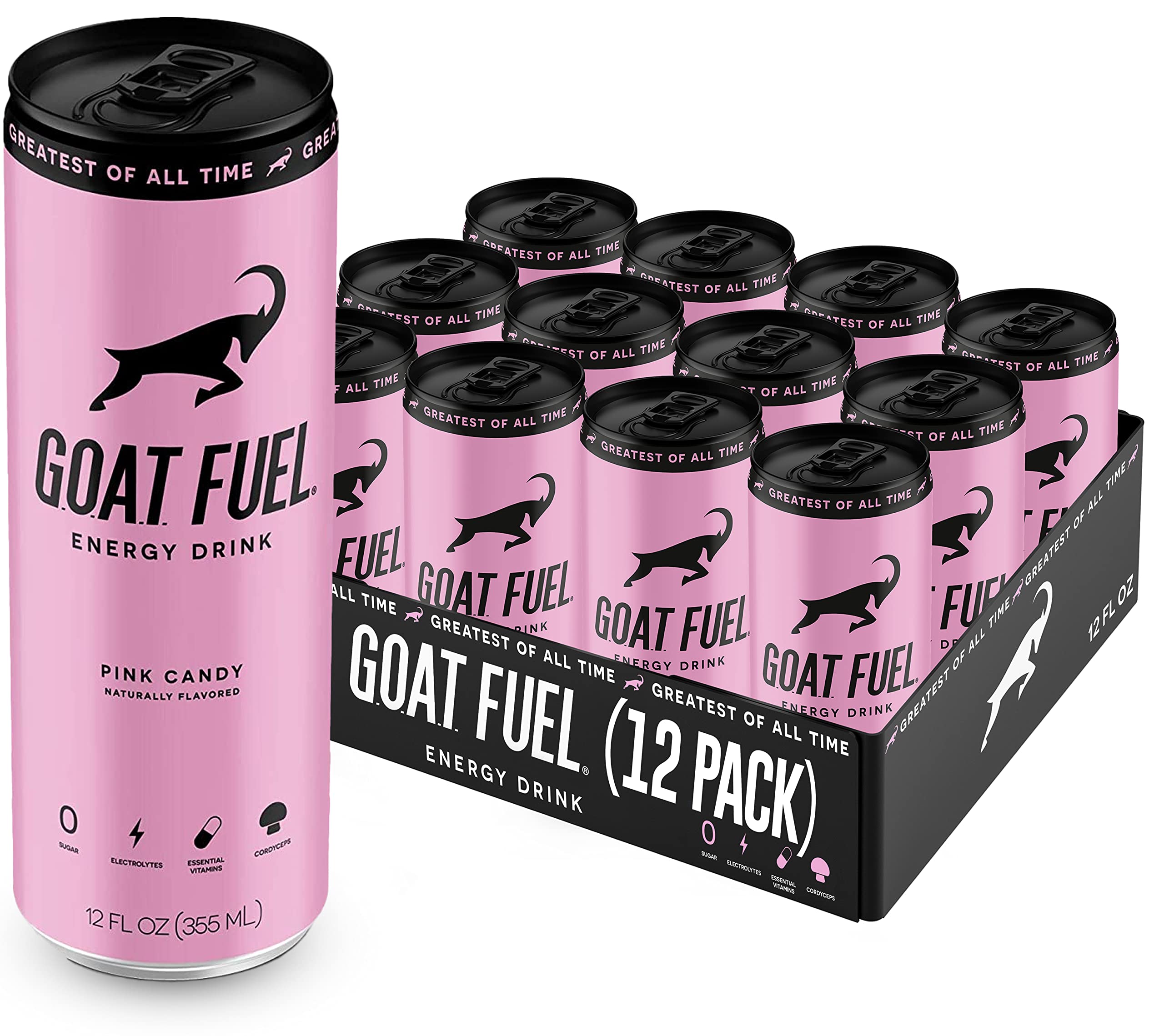 Buy GOAT Fuel® Preworkout Sports Energy Drink SugarFree Pre Workout