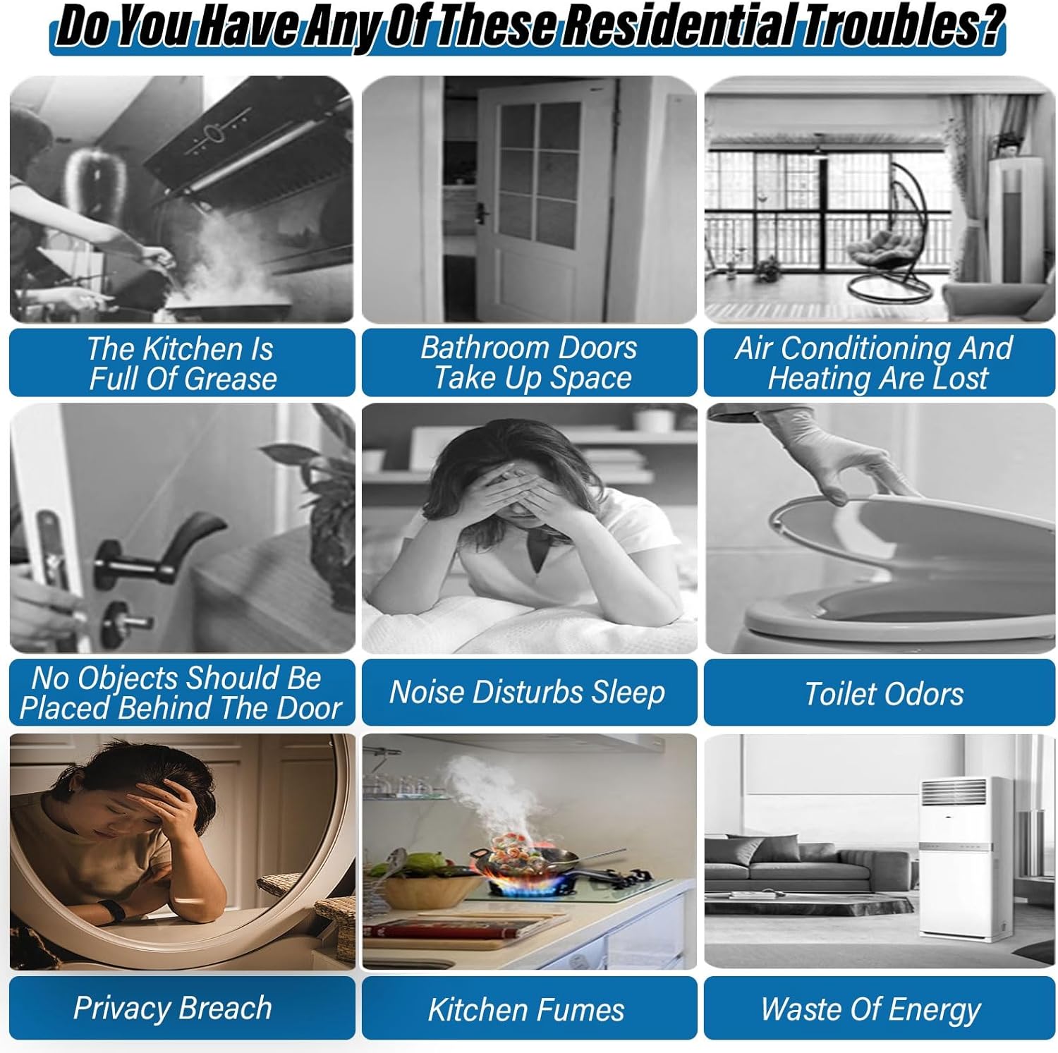 White Foldable Accordion Door - Aluminum Alloy Sliding Barn Door for Bathroom, Bedroom, Kitchen, Room Divider with Top Track - Space-Saving Interior Door, 3ft Size