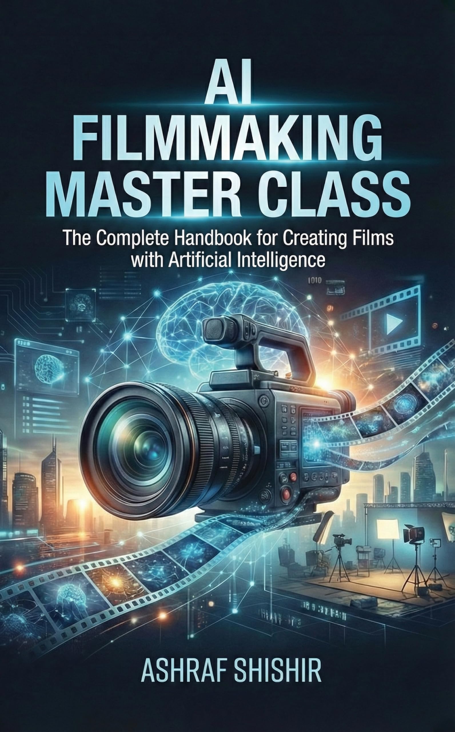 Livre AI filmmaking master class pour apprendre la génération d'images et la post-production