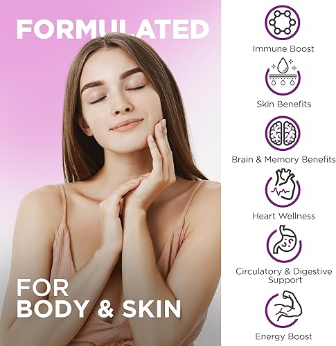 Miniatura 4 de Nutrivein Paquete de berberina premium de 1200 mg y resveratrol  con canela de Ceilán y antioxidante con bayas de acai  Control de peso y apoyo para