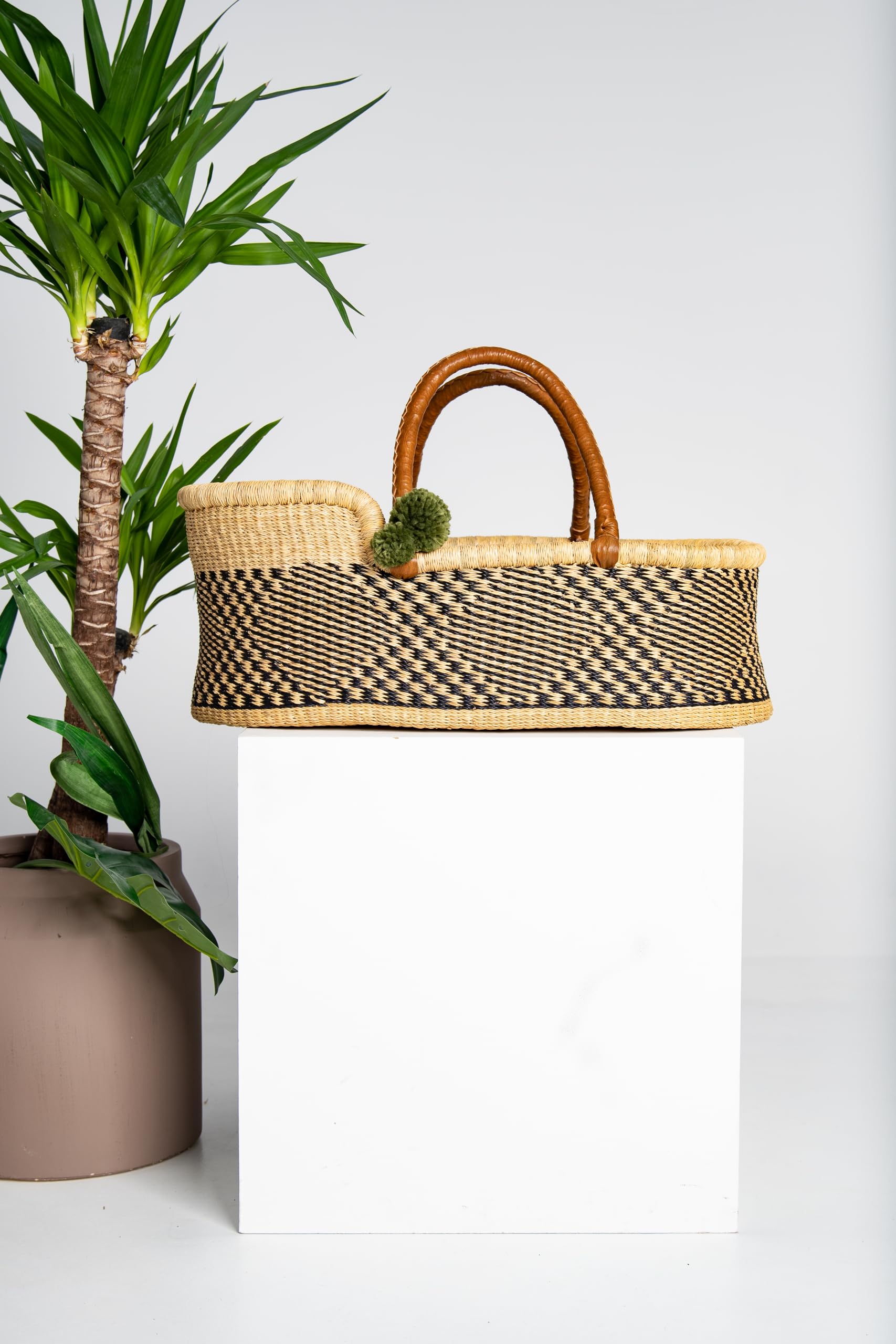 Baby körbchen Bett Babynest - Hochwertiges Tragbares Baby Bett Kompatibilität, Oeko-TEX Zertifiziertes Nestchen Baby Für Frische Eltern, Babybett, Moseskorb Baby, Stubenwagen