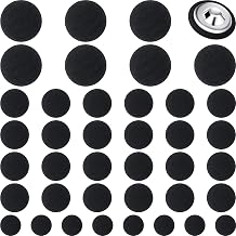 Gerrii 40 Pcs Black Fabric Buttons Tuxedo Suit Various Sizes Satin Buttons for Jacket Front Vintage Coat Sewing Dress Gowns Blouses Standard Size