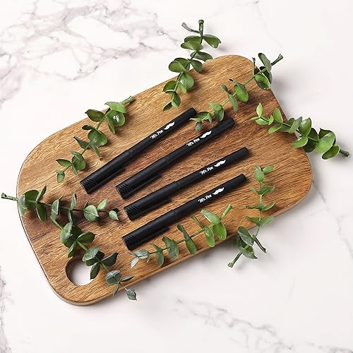 Miniatura 5 de Mr. Pen - Bolígrafos negros fineliner, paquete de 4, bolígrafos de punta fina de 0.020 in, rotulador para notas adhesivas transparentes, marcadores