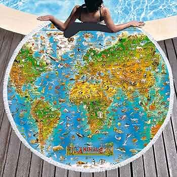 ラウンドタオル PENDLETON ペンドルトン プリンテッド ラウンドタオル Printed