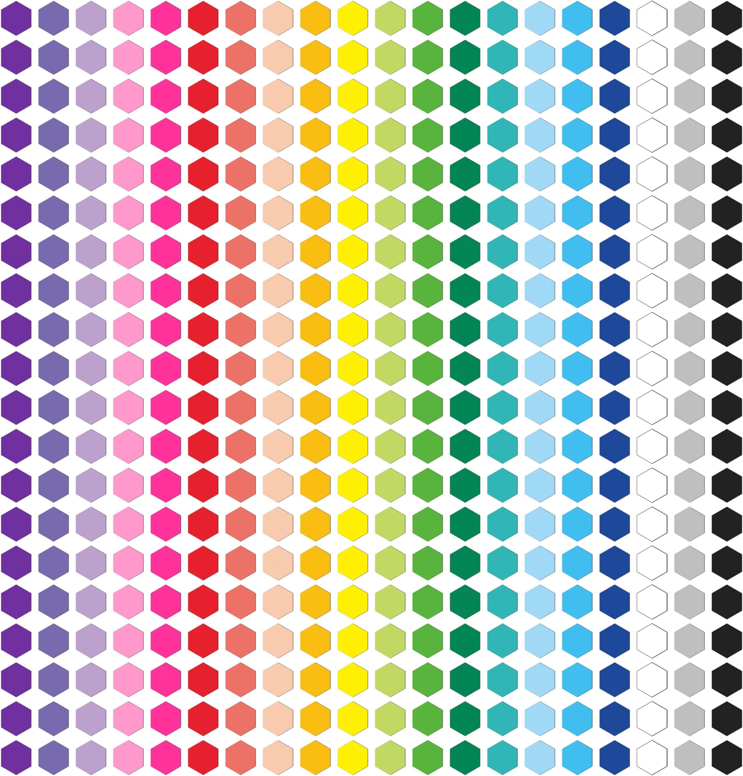 8000 PCS Small Dot Stickers 1/3" Shaped Stickets 20 Colors Color Coding Labels Circle Label Stickers for Office,Classroom
