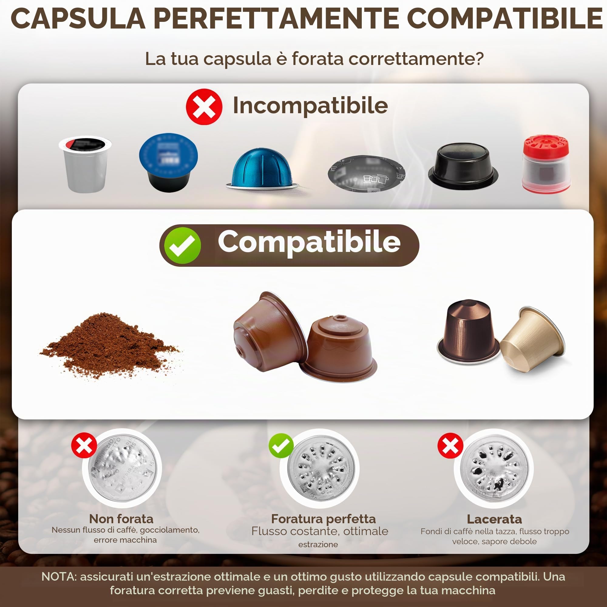Bostar Macchina da Caffè Portatile, 3 in 1 Elettrica Portatile Espresso Ricaricabile per Caffè Espresso, Display Digitale per Capsule Piccole Grandi e Caffè Macinato per Ufficio Viaggio (Nero)