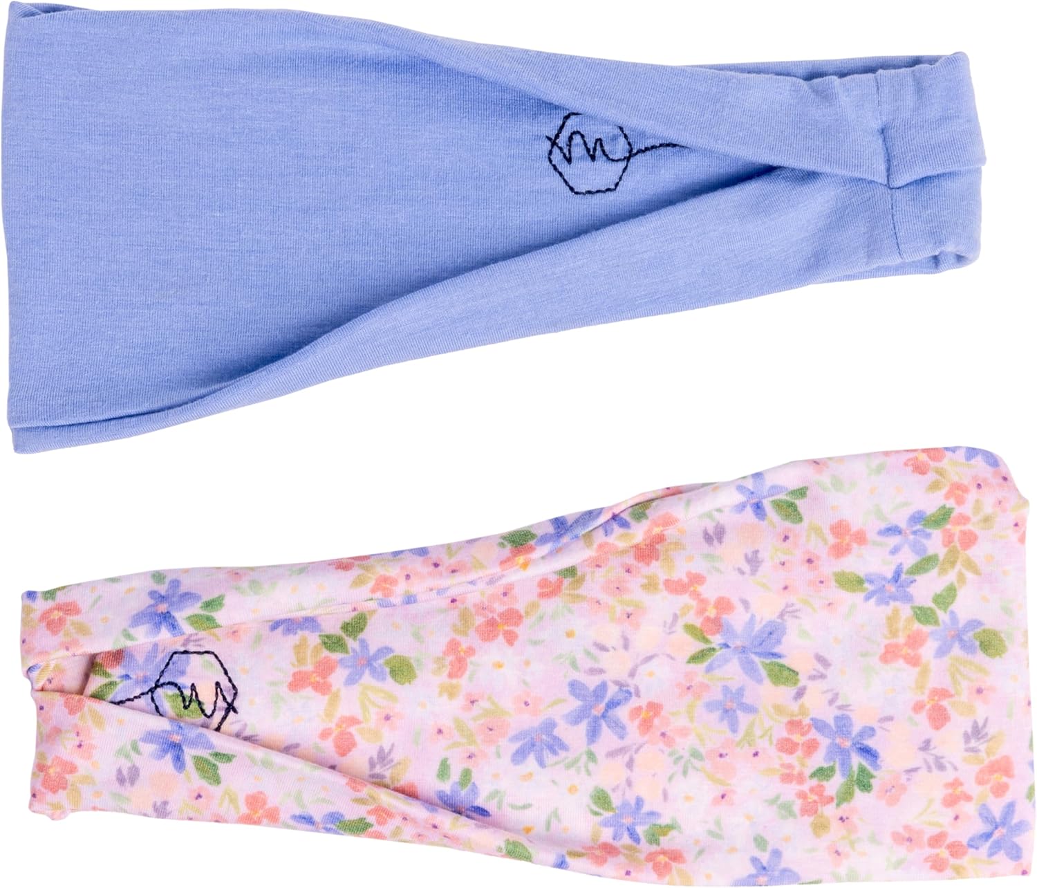 Maven Thread Bloom 2.0 Workout Headbands for Women – 4″ Wide Non-Slip Athletic Headbands for Running, Yoga, Gym, and Exercise – Sweat-Wicking Sports, 2 Pack