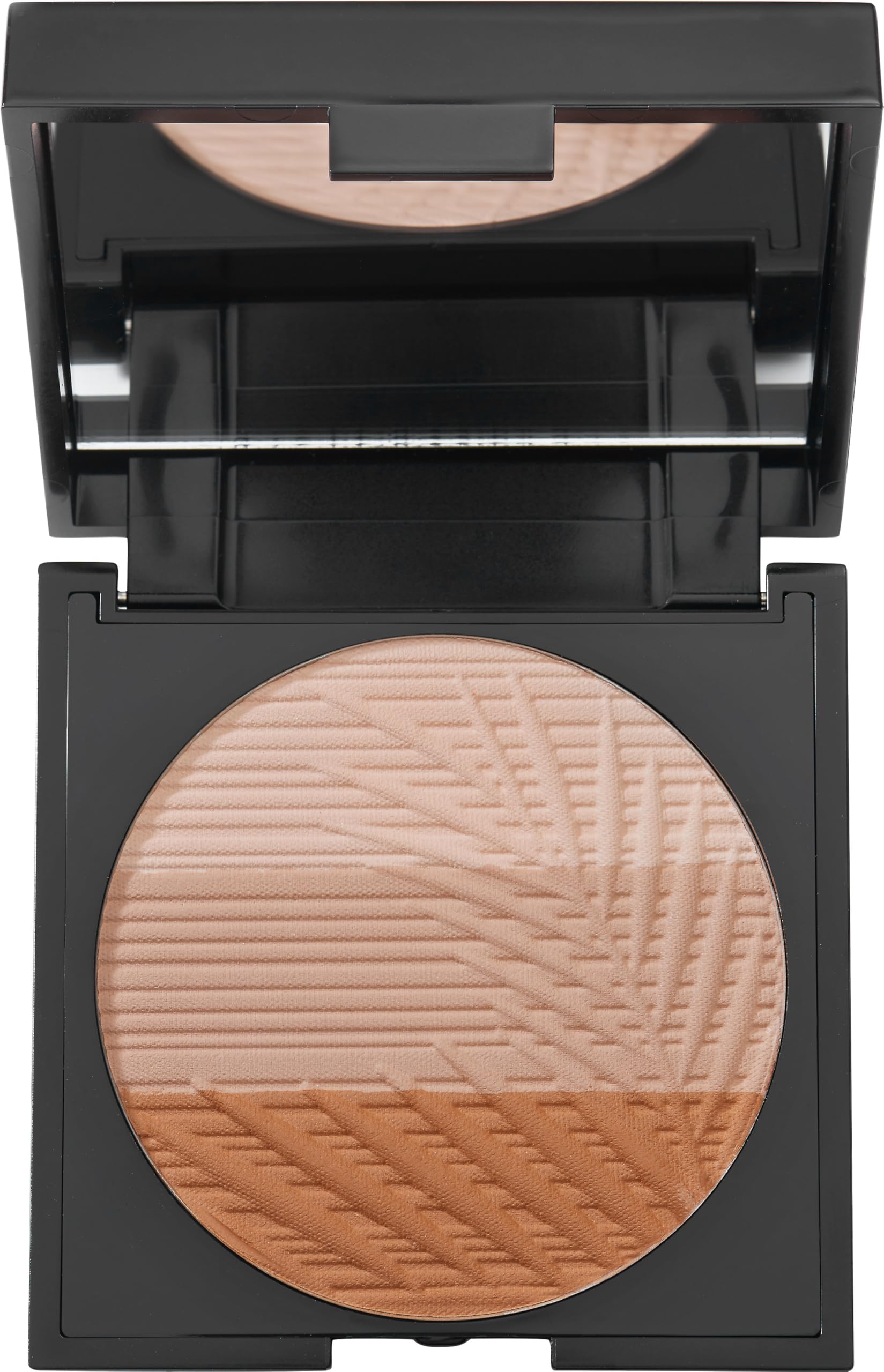 ALCINA Matt Bronzing Powder - 1 Stück - Verleiht natürlich gebräunten Teint - Seidig-mattes Finish - 3 Farbnuancen zum Mischen - Passt sich jedem Hautton an - Verschmilzt harmonisch mit der Haut