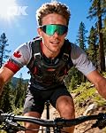 Polarized Sports Sunglasses for Men Women, UV400 One-Piece Lens Sport Shades for Baseball, Running, Cycling, Fishing