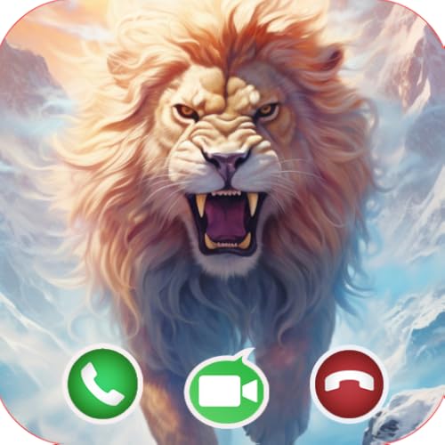 lion fake call and video