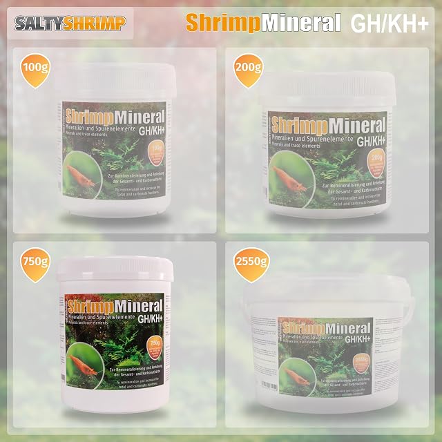 Foto 6 de 7 de SaltyShrimp Shrimp Mineral GH/KH+ - 750g