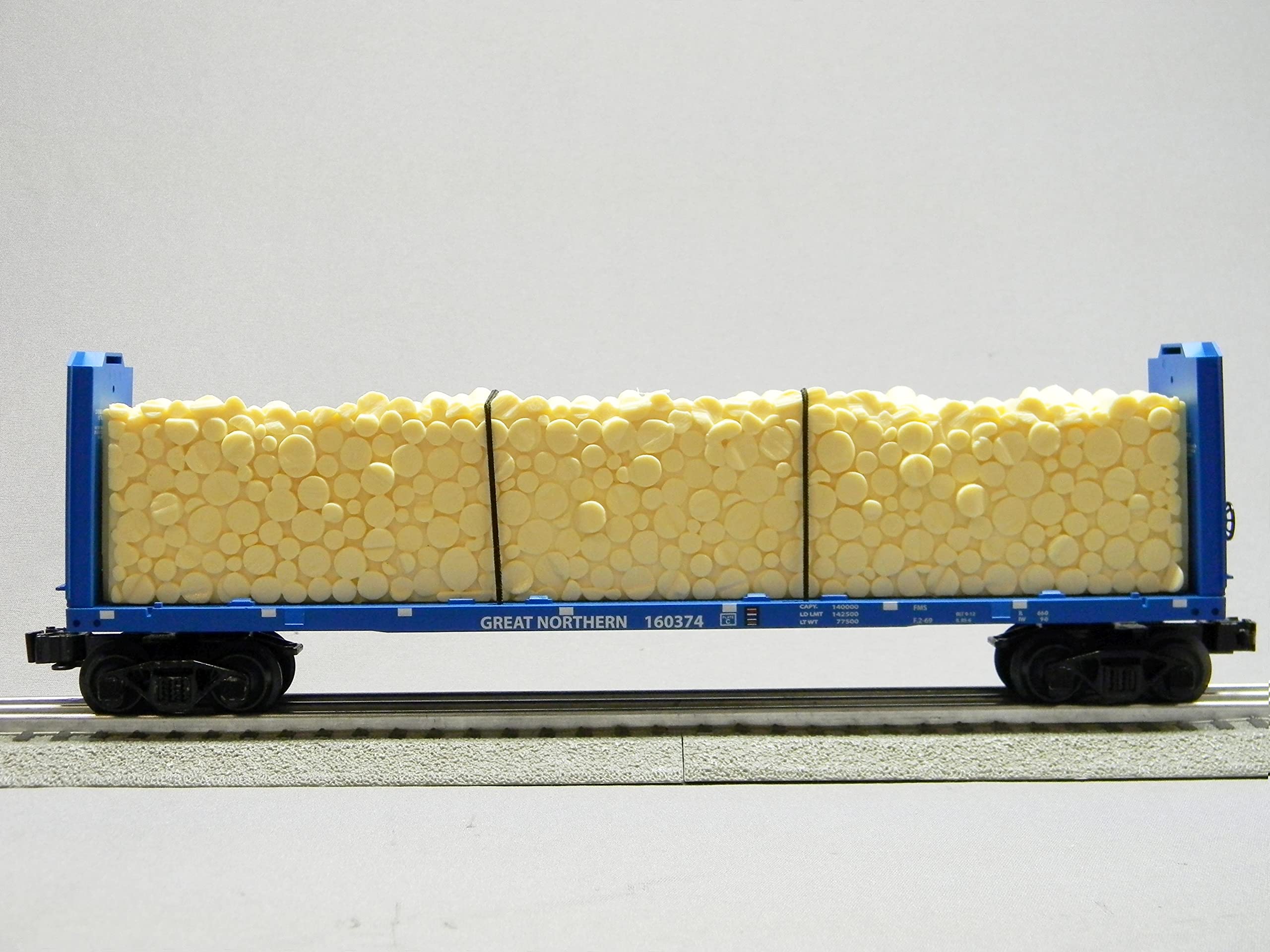 Atlas HO Scale 62' Bulkhead Flatcar Boise Cascade/MDW (Green/White) #1192