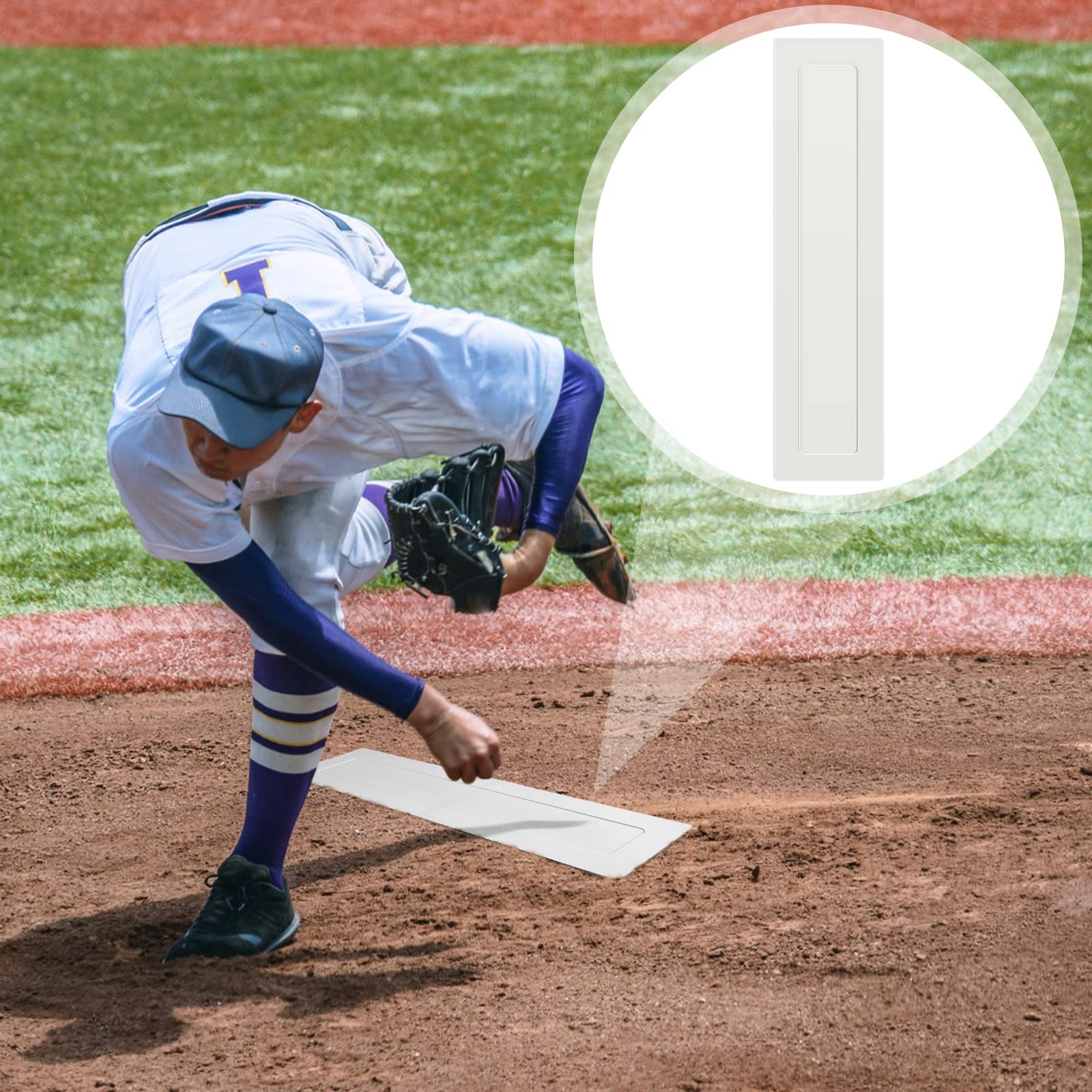 Pichets portables en silicone - Lanceur de baseball et softball