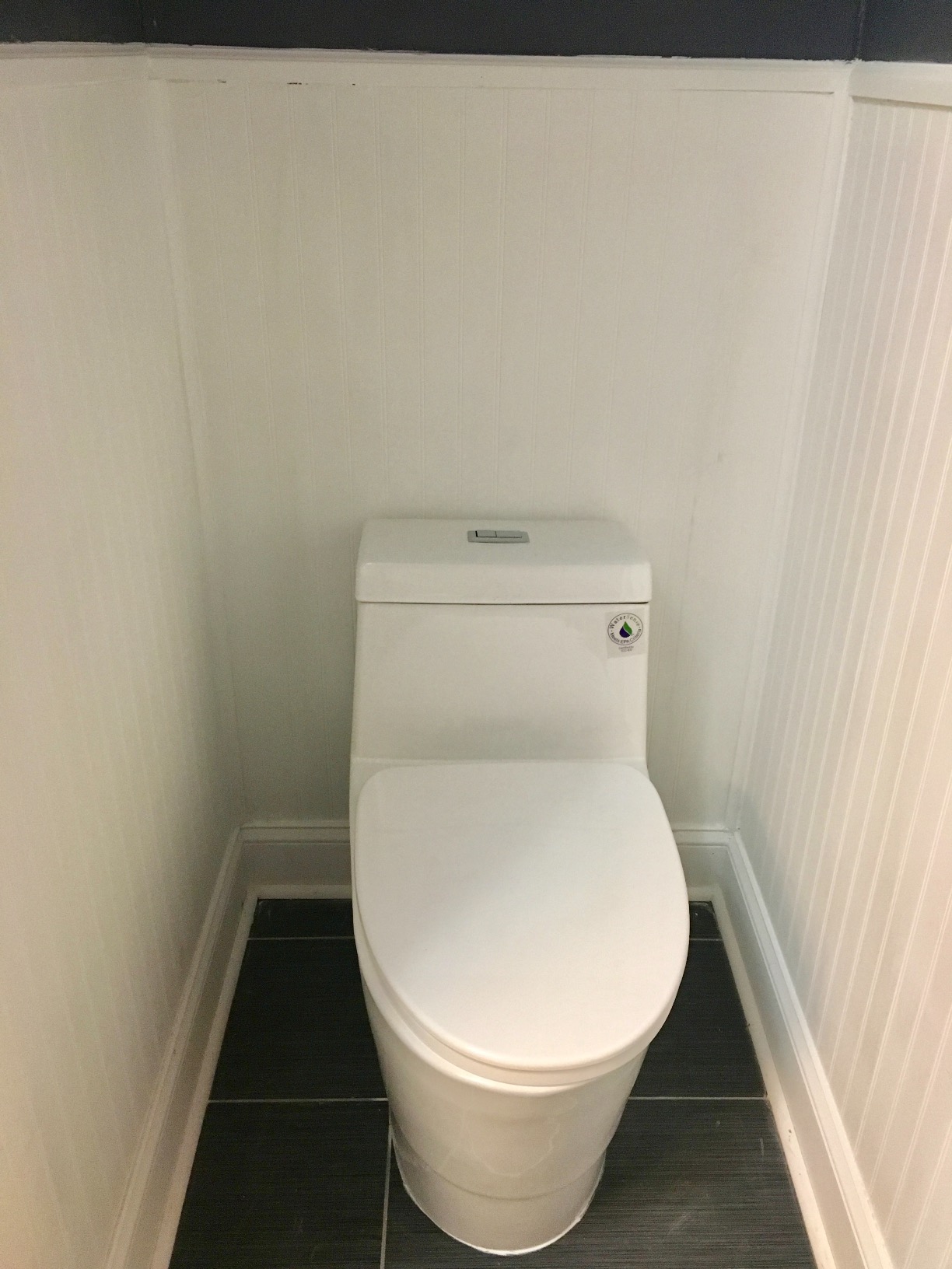 32/mo Finance WOODBRIDGE T0001B/N TOILET, Brushed Nickel Button