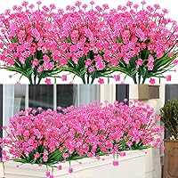 Vista 14 de Plantas y flores artificiales para exteriores, resistentes a los rayos UV