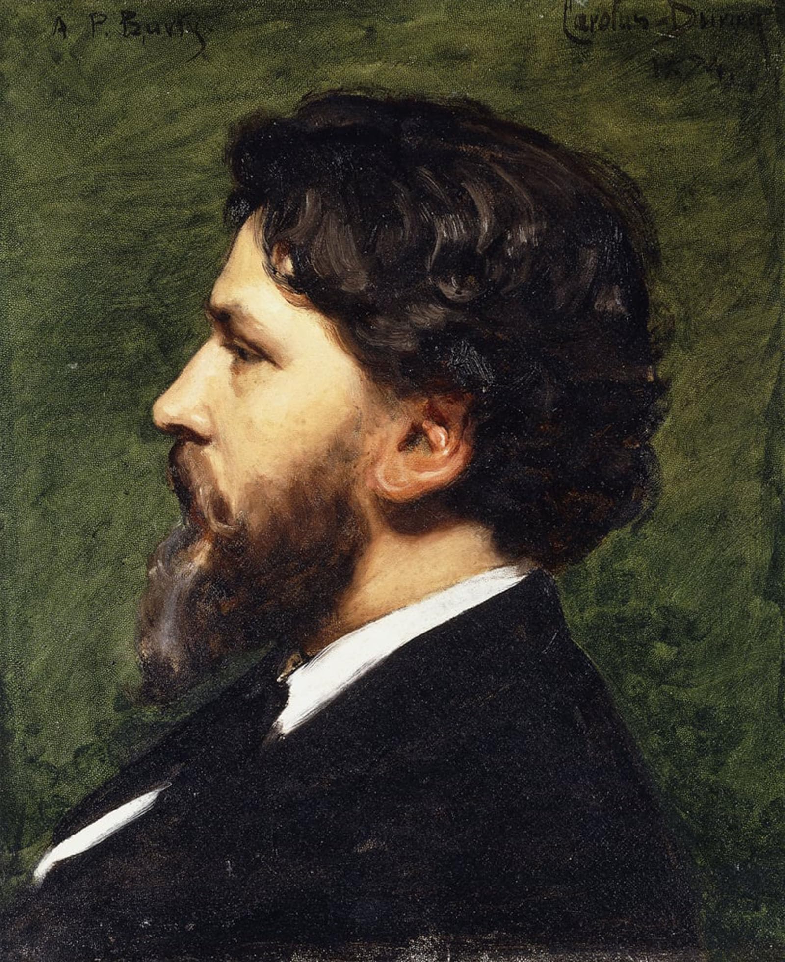 POSTERIIk Famous Animal Posters Vintage Picture a Portrait of Burty by Charles Emile Auguste Carolus Duran Modern Wall Decor for Home Decor 60x90cm