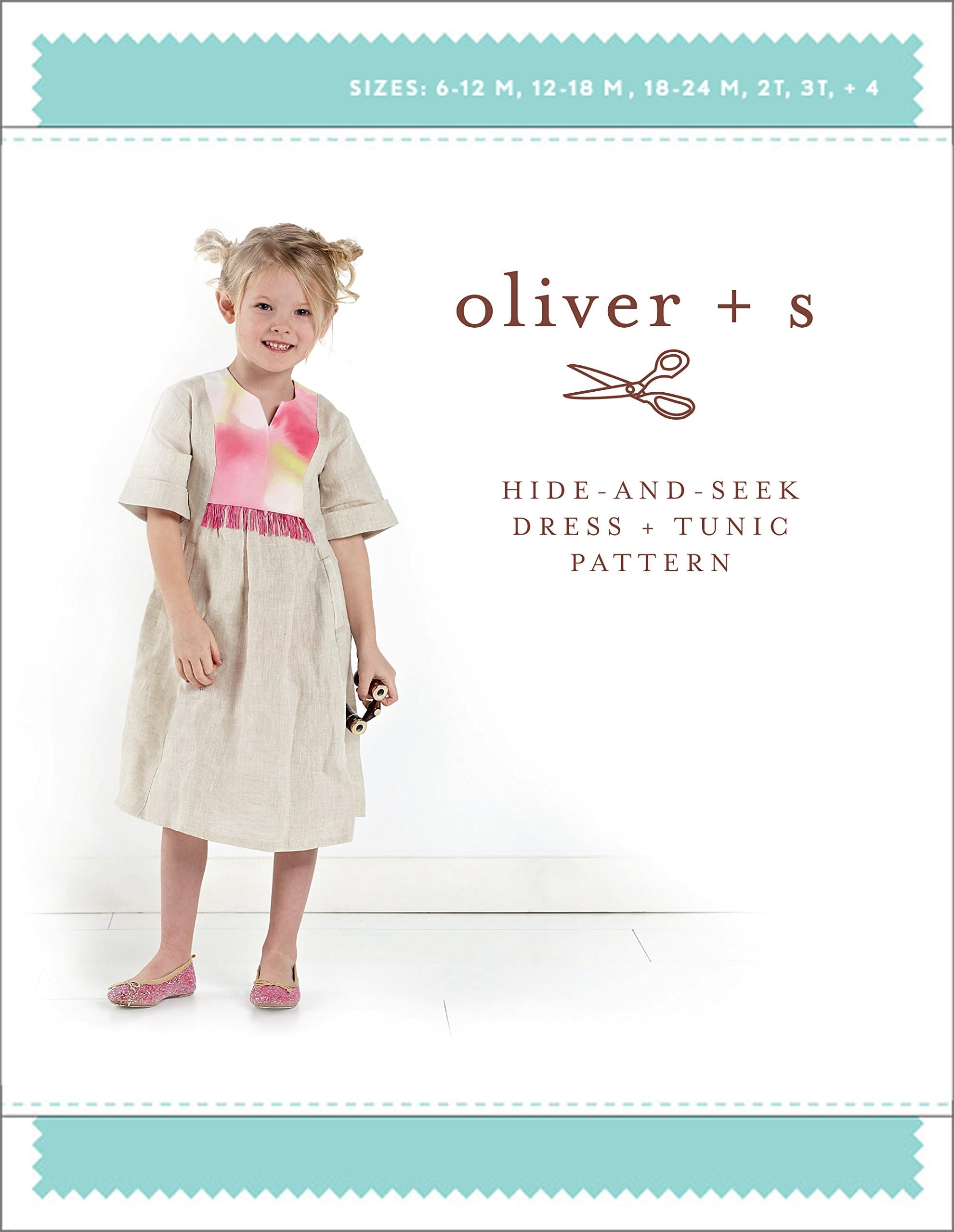 Hide-and-Seek Dress + Tunic Sewing Pattern (Sizes 6 m-4)