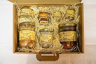 Maison Micouleau Coffret Gourmand Gastronome, Assortiment de Sp&eacute;cialit&eacute;s Fran&ccedil;aises, 8 kg, avec Foie Gras, Cassoulet, Coq au Vin, Terrines