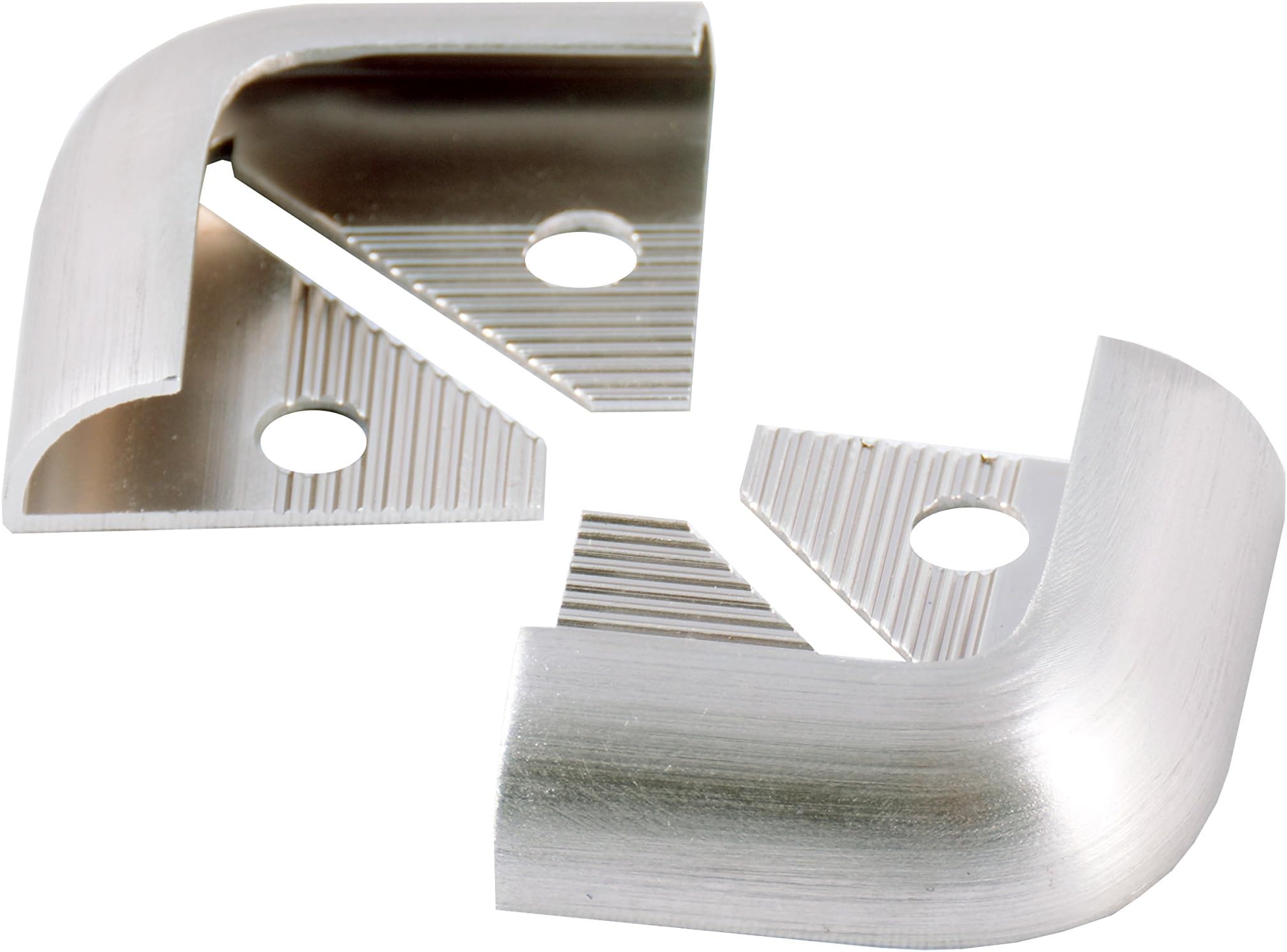 TILE RITE SSEC385 12mm Brushed Stainless Steel Effect Metal Tile Trim Corners