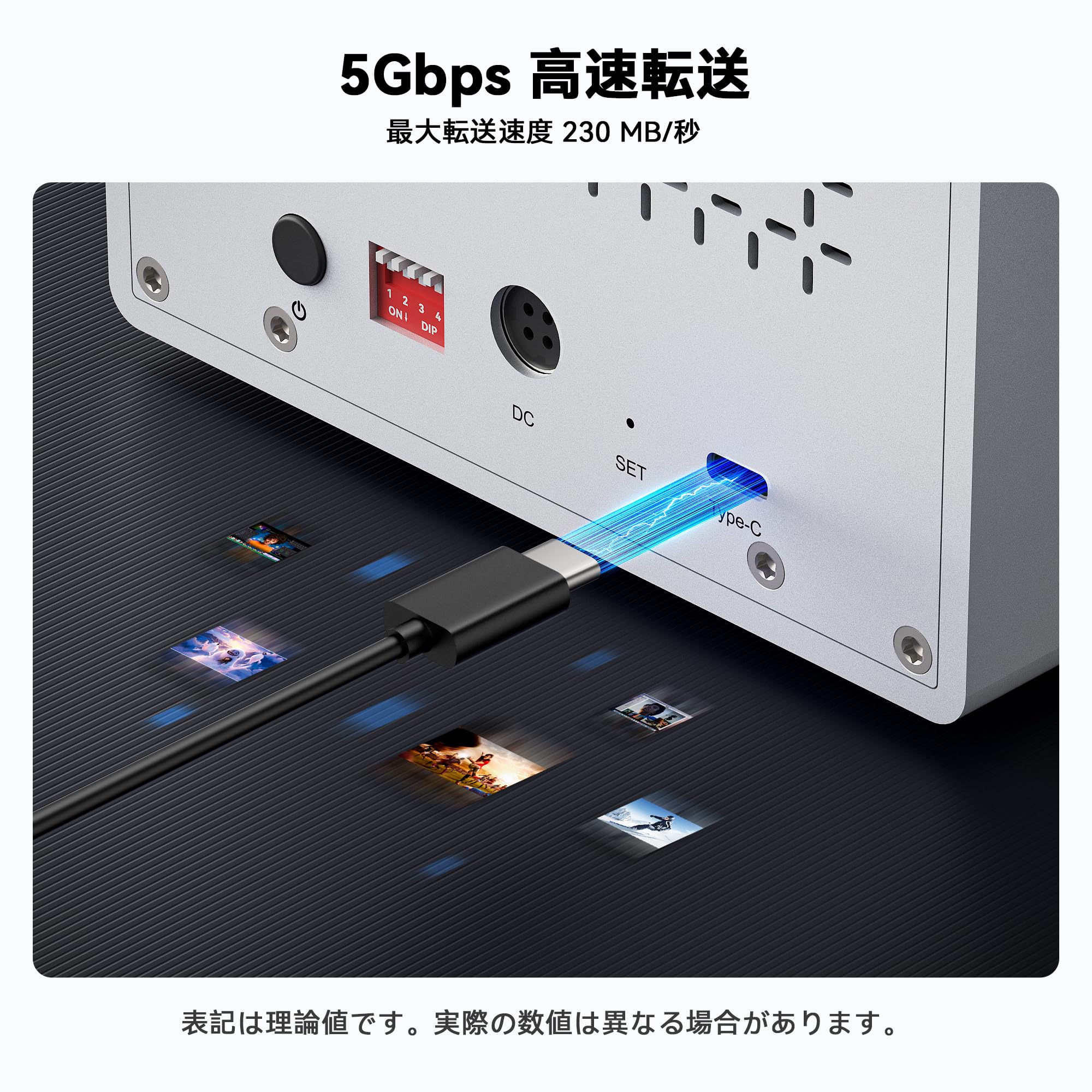 Amazon.co.jp: 【RAID Function】Yottamaster (4Bay) HDD Case 3.5