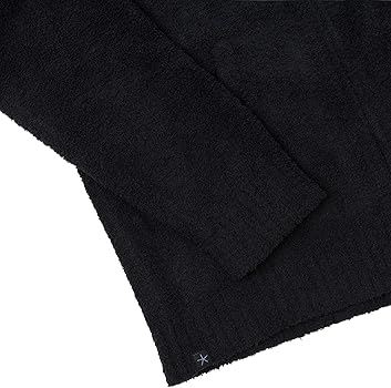 Barefoot Dreams CozyChic Men's Zip Up Hoodie, Long Sleeve, Knit