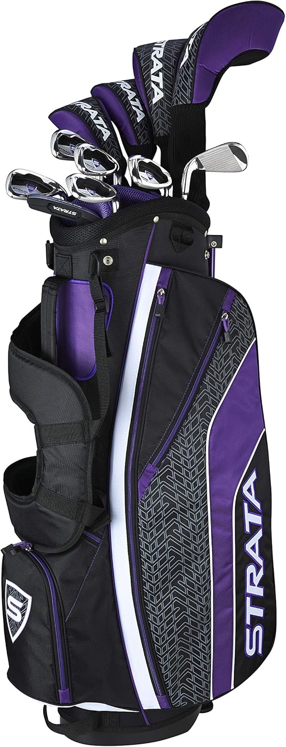 Amazon Crazy 🔥 Deals Callaway Women's Strata Ultimate Complete Golf Set (16-Piece, Right Hand, Graphite) Get Popular Offer Callaway Women's Strata Ultimate Complete Golf Set (16-Piece, Right Hand, Graphite)
