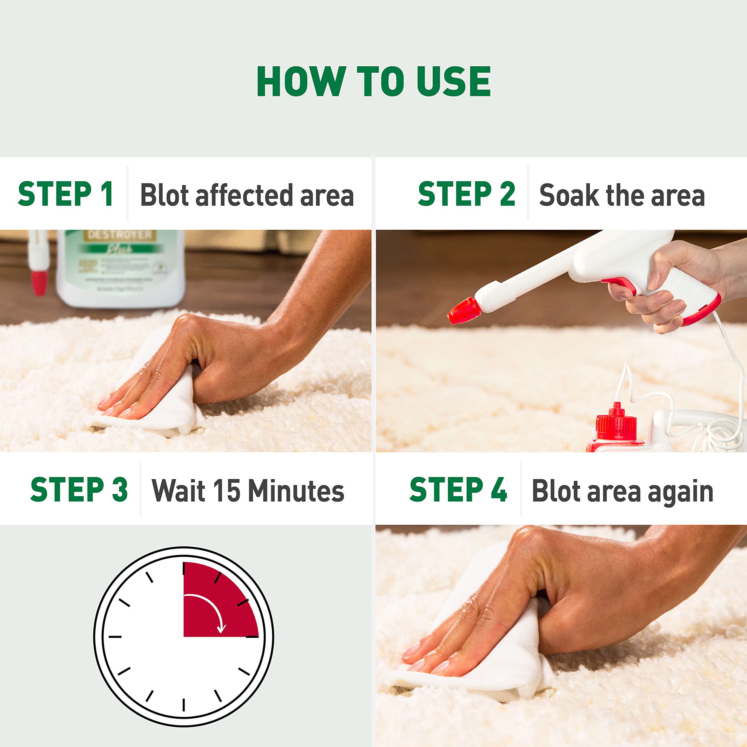 Nature's Miracle Urine Destroyer Plus for Dogs with AccuShotÂ