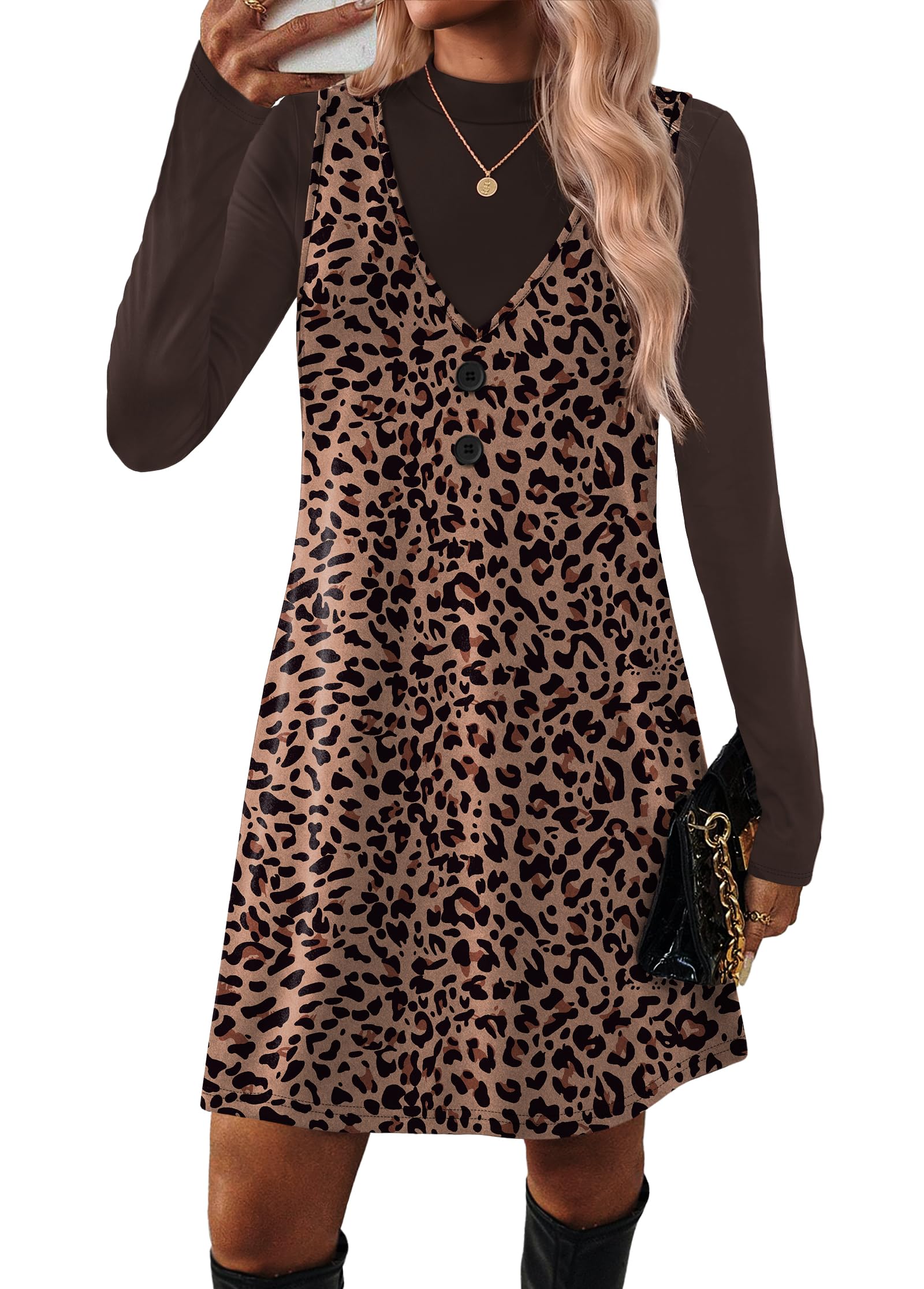 OFEEFAN 2 Piece Dress Sets