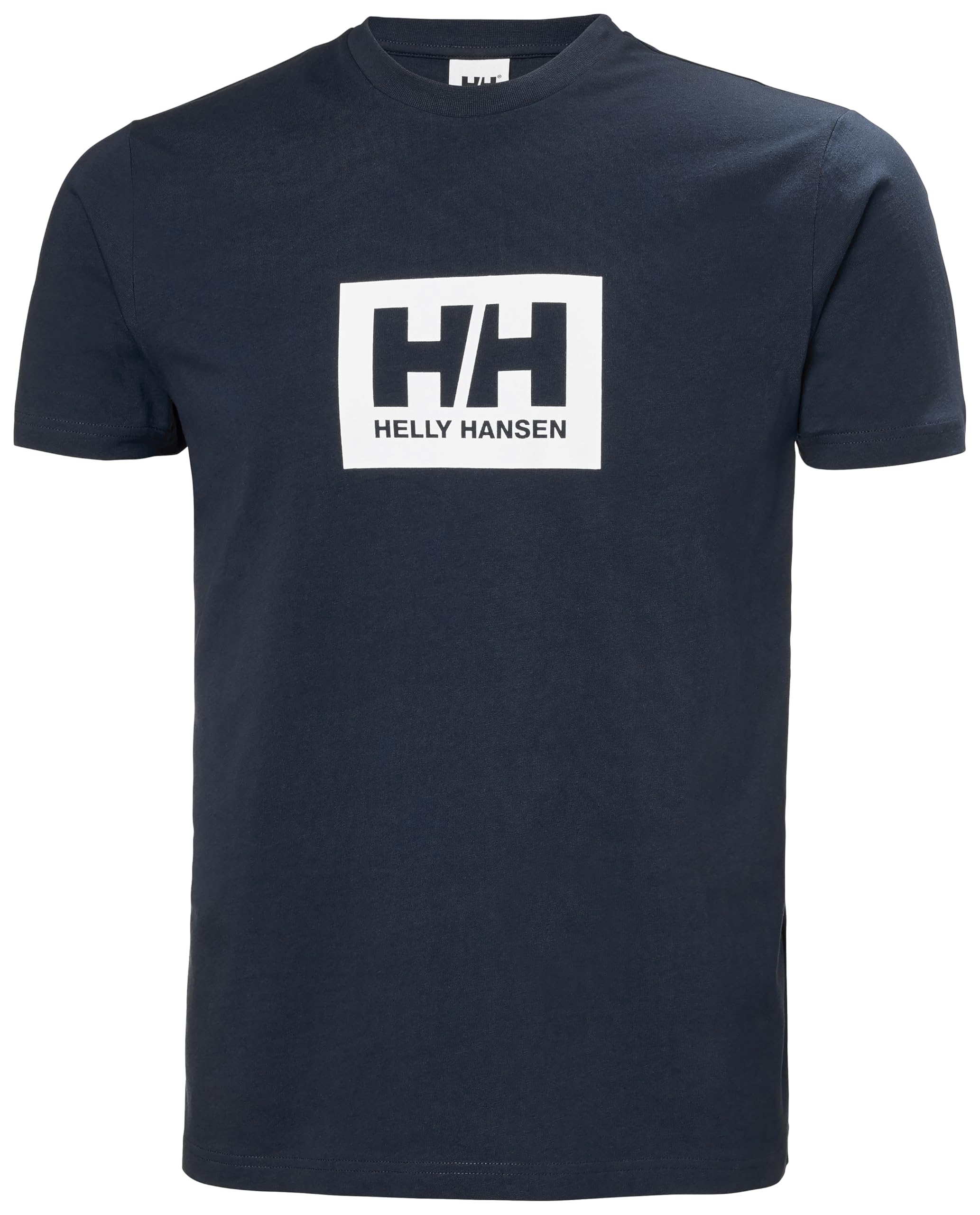 Helly Hansen T-Shirt Box T 2.0 Nachtblau/Weiß, L