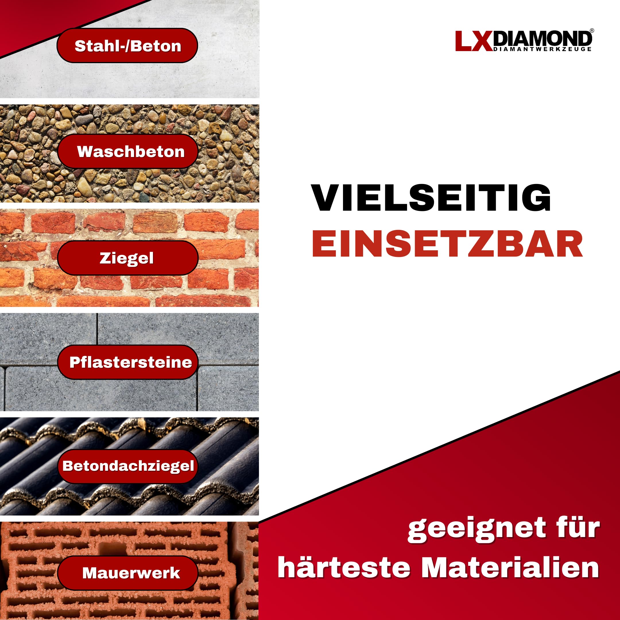 3x Diamant-Trennscheibe 150mm - Diamantscheibe passend für Bepo FFS 150 151 Montagefräse Fensterfugenschneider - 150 mm Trennscheibe für Beton Mauerwerk Ziegel - in Premium Qualität