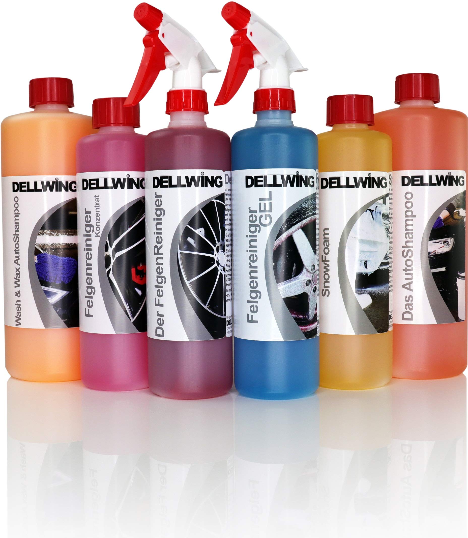 DELLWING Snow Foam BubbleGum 10 litros - Ideal para un prelavado suave - Forma una manta de espuma gruesa y duradera con un agradable aroma
