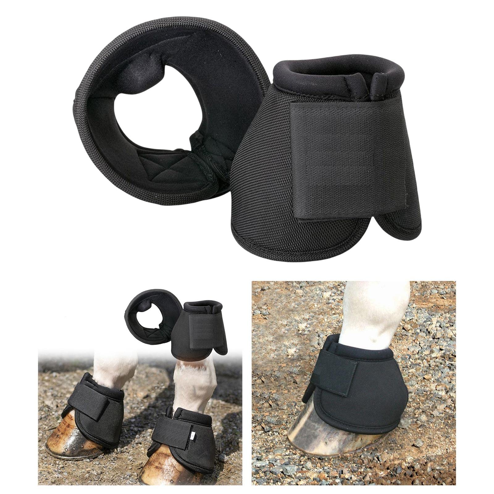 Colcolo Botas Campana Caballo Bota Balística Lavable Protección y para Par