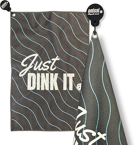 ONISSI Toalla magnética de pickleball con clip  Toallas de microfibra para hombres y mujeres  Accesorios de moda y regalos para los amantes del