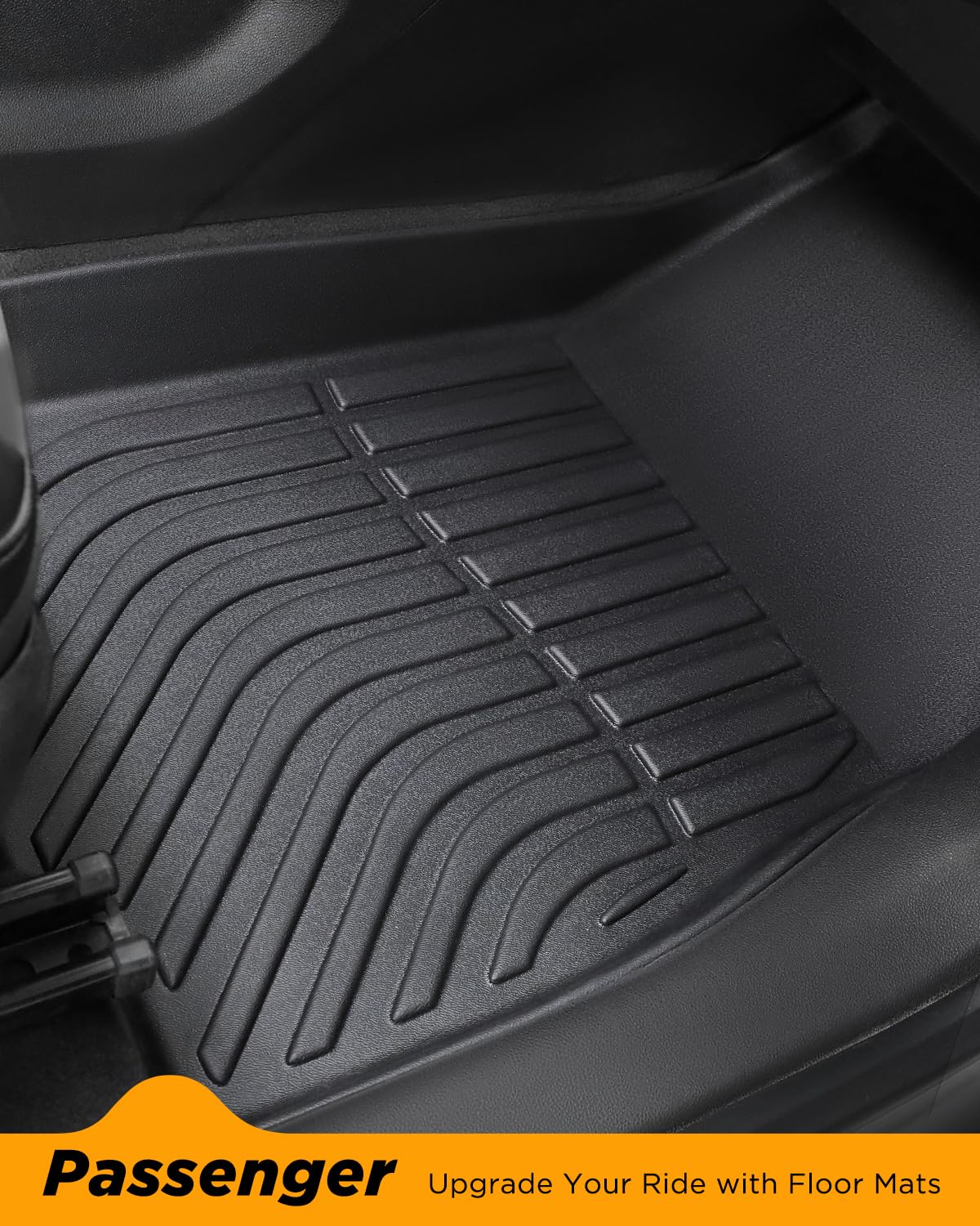 All Weather Floor Mats Full Set for Chevy Trax 2014-2023 for Buick Encore 2013-2023 Custom Fit for Front — view 3