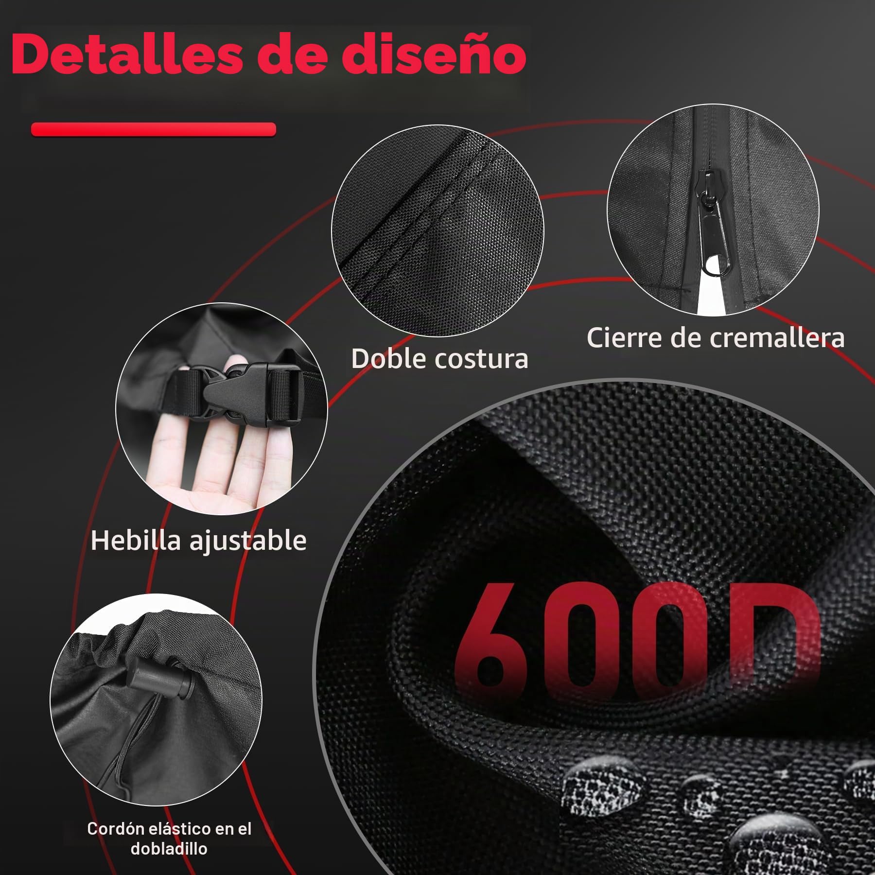 Zettum Funda para Silla Colgante Exterior 114 x 84 x 173 CM Funda Protectora Silla Huevo de Jardin Individual para Patio Oxford Pu 600D Impermeable Resistente para Silla Colgante Cesta Colgante