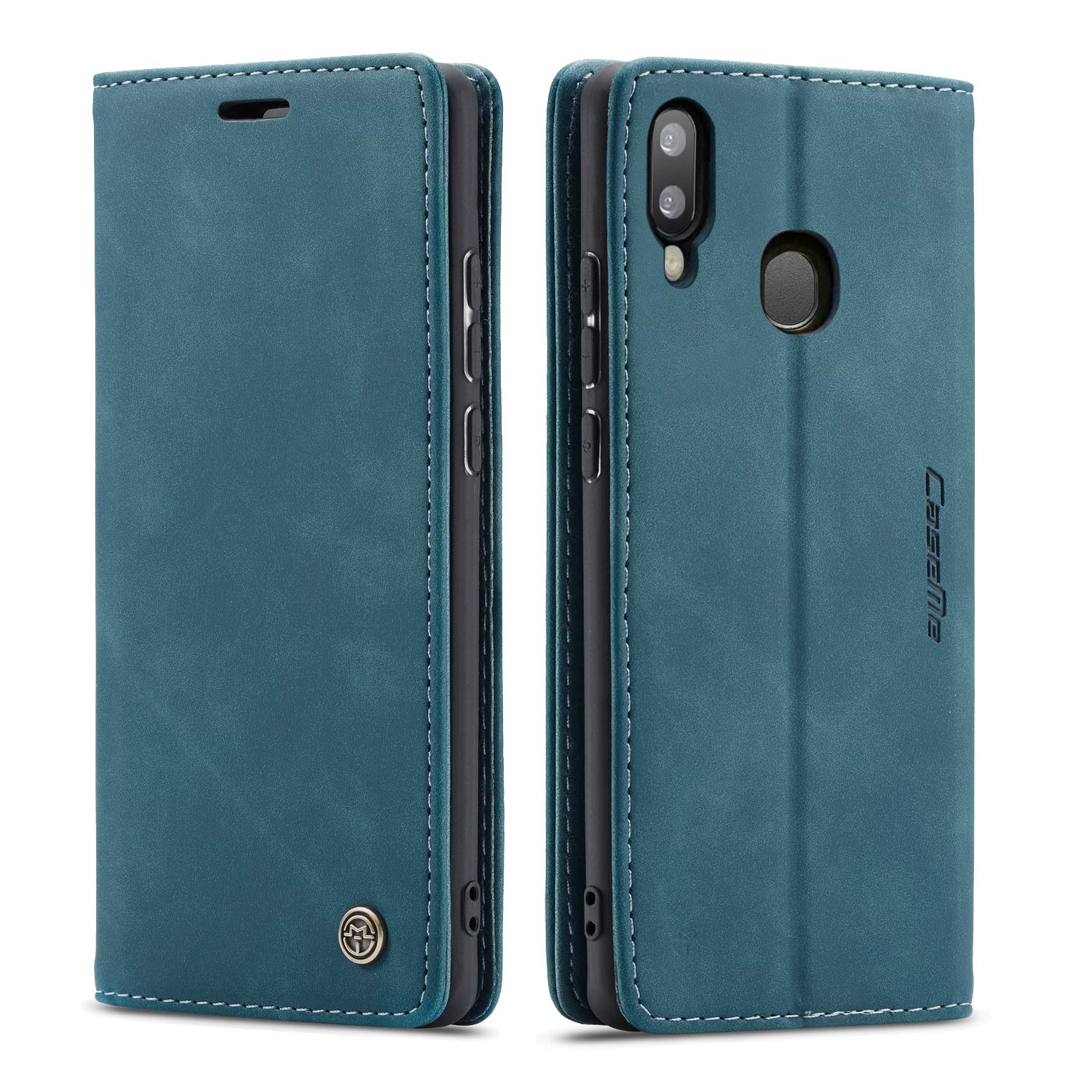 owlhold Handyhülle für iPhone klapphülle Premium hülle Weiches Vintage-Nubukleder Lederhülle