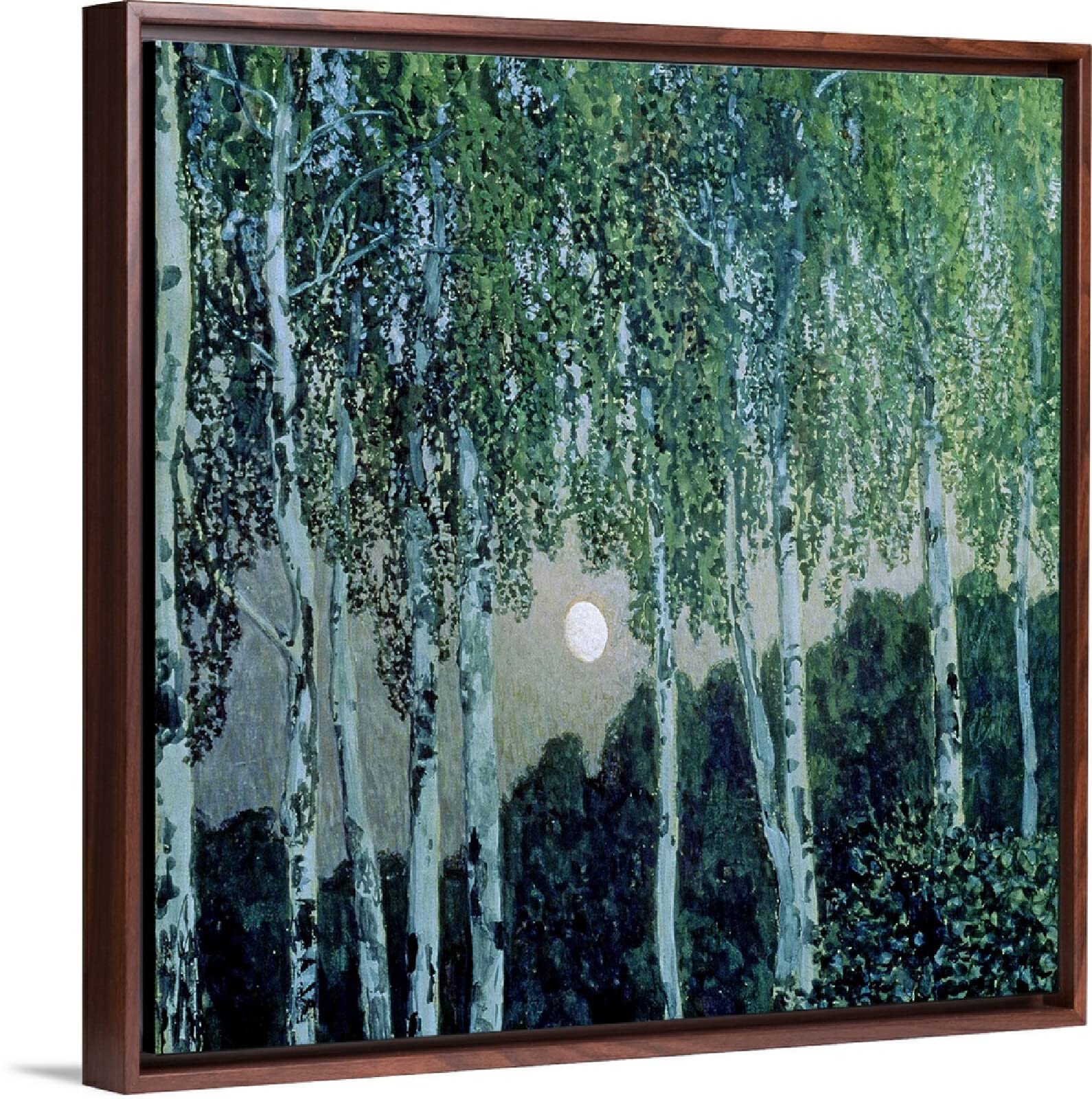 Easy Paint by Numbers Kits for Adults Kids Beginner DIY Acrylic Painting with Paints Brushes on Oil CanvasHome Decor Gifts — Birch Trees by Aleksandr Golovin