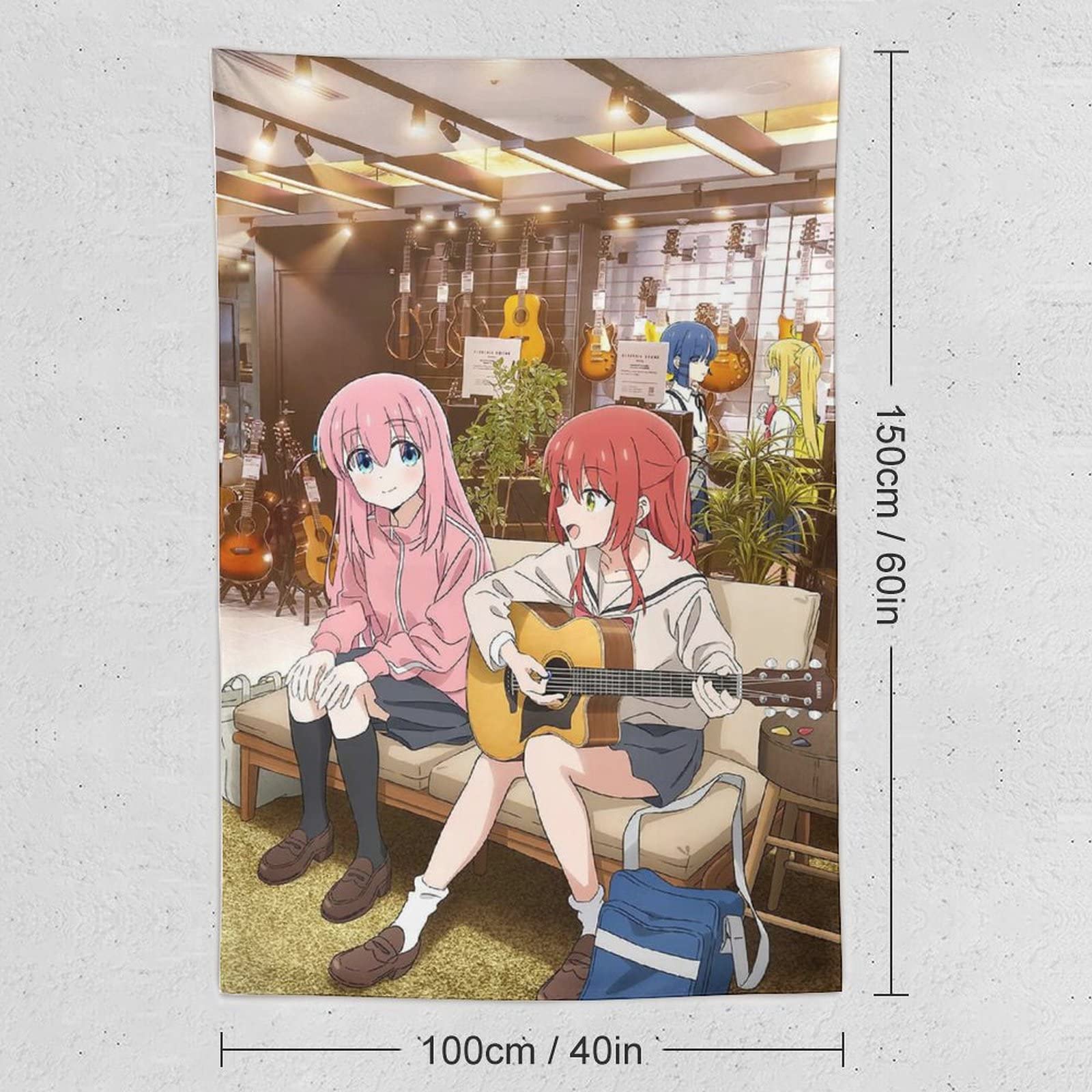 Amazon.co.jp: ぼっちざろっく 後藤 ひとり 喜多 郁代 タペストリー