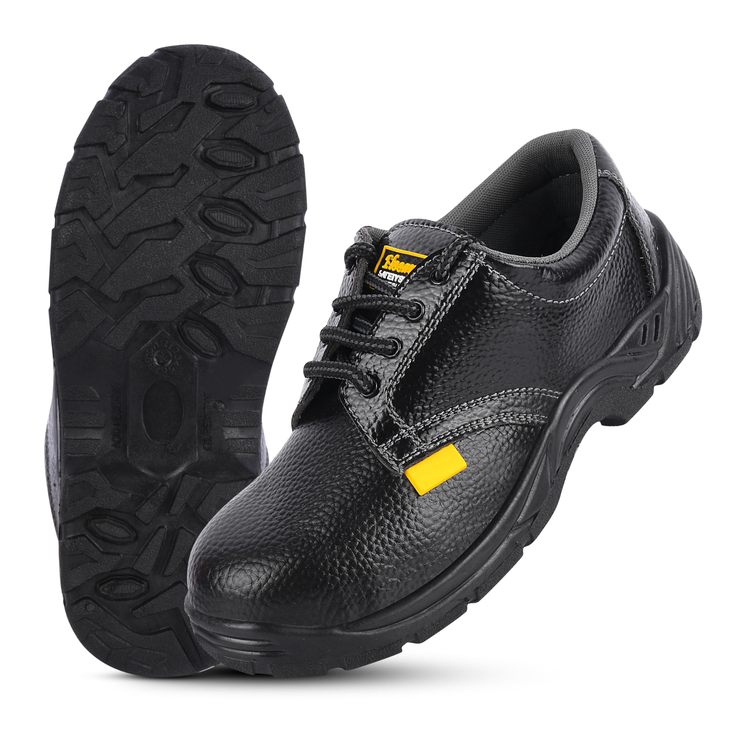 foot trends Safety Shoes with Steel-Toe for the Manufacturing, Factory and Warehouse Work for Men-picture-31