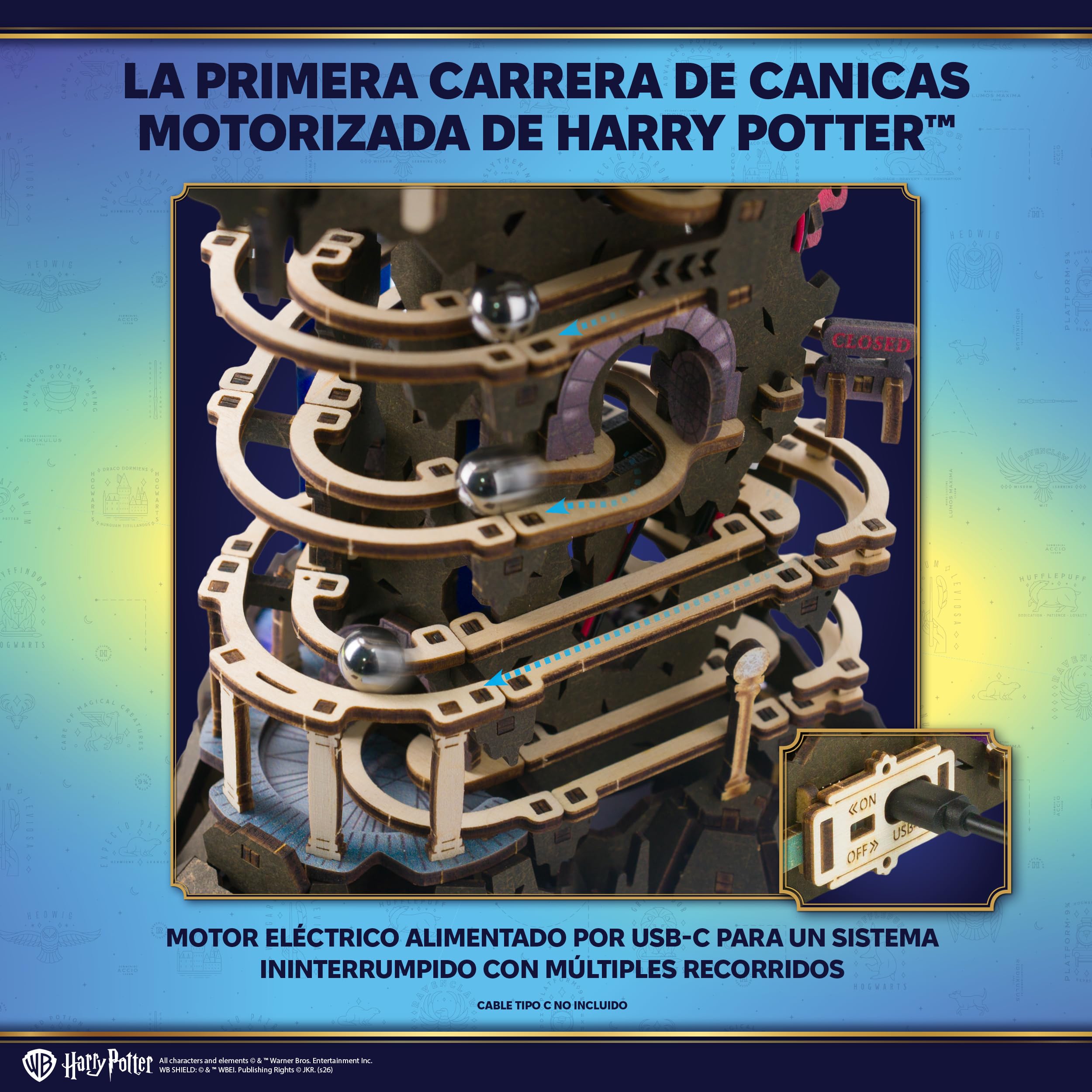 UGEARS Harry Potter Banco Mágico Gringotts Puzzle 3D de Madera - Maquetas para Construir Adultos, Regalo Cumpleaños Hombre, Rompecabezas Madera Adultos, Maquetas para Montar, DIT Kit, Construcciones