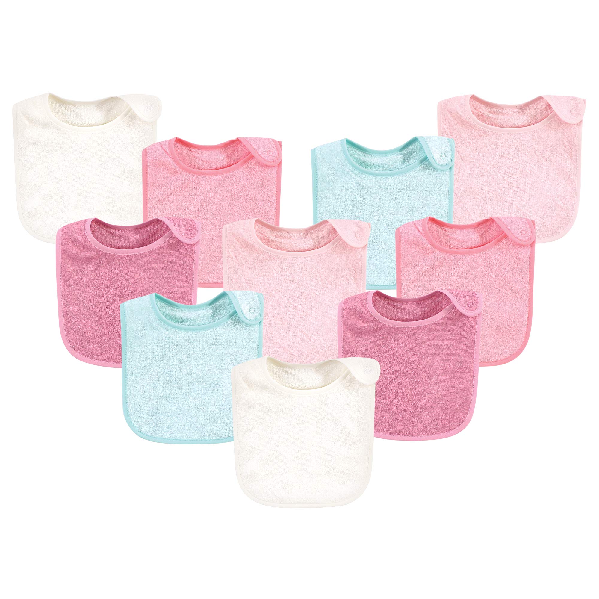 Hudson Baby unisex-baby Rayon from Bamboo Terry Bibs