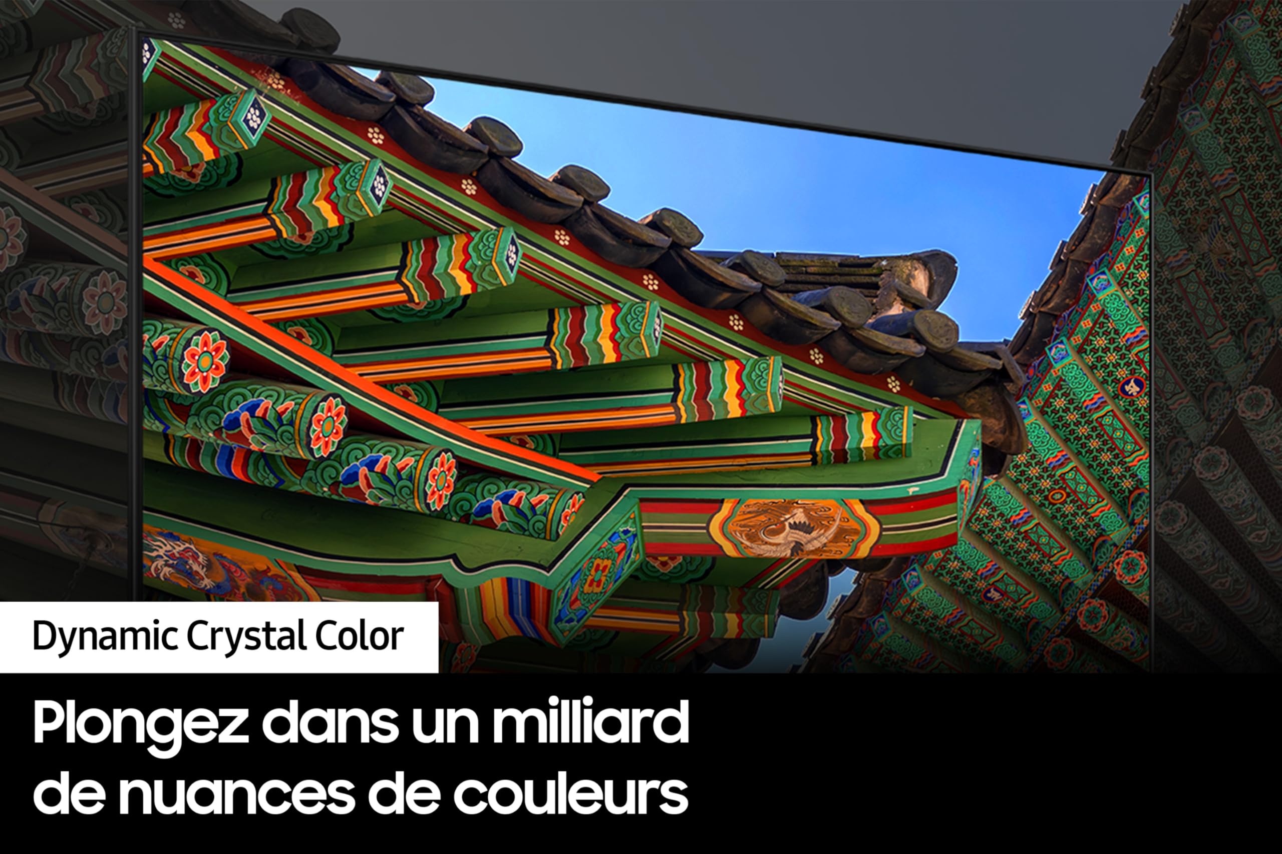 Samsung TV Crystal UHD 4K 2024 55DU8005 Smart TV de 55" avec des Couleurs Incroyables, Le Meilleur Smart TV, Pied à Hauteur Réglable et Tous Les Haut-parleurs Simultanément avec Q-Symphony