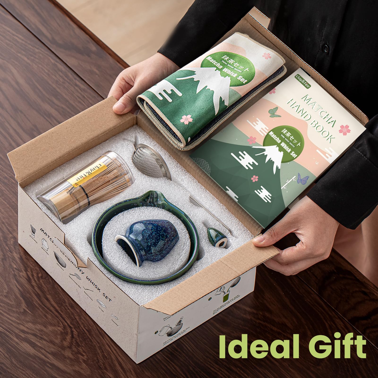 Matcha Whisk Set - Premium 9 Pcs Bamboo Whisk -7