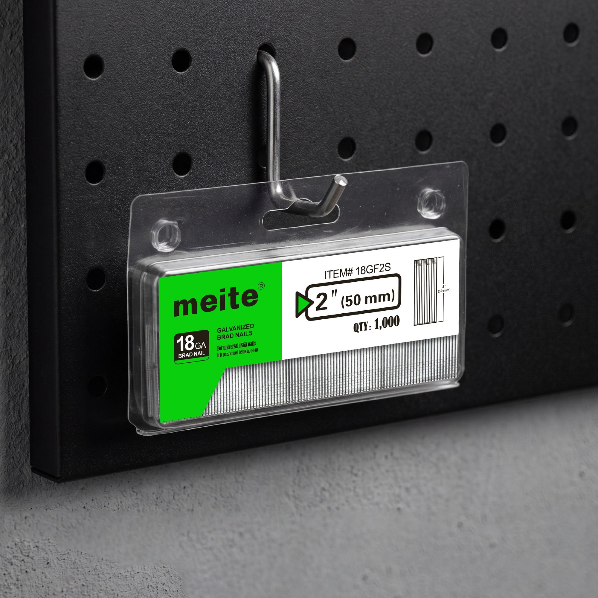 Meite 18GA Brad Nails - 1000 Count -8 Meite 18GA Brad Nails - 1000 Count -8