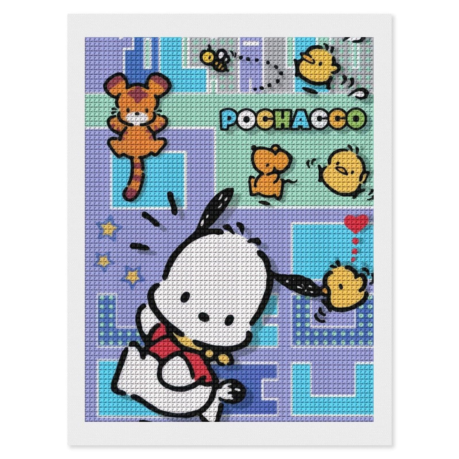 Amazon.co.jp: ポチャッコ ダイヤモンドアート 四角いビーズ