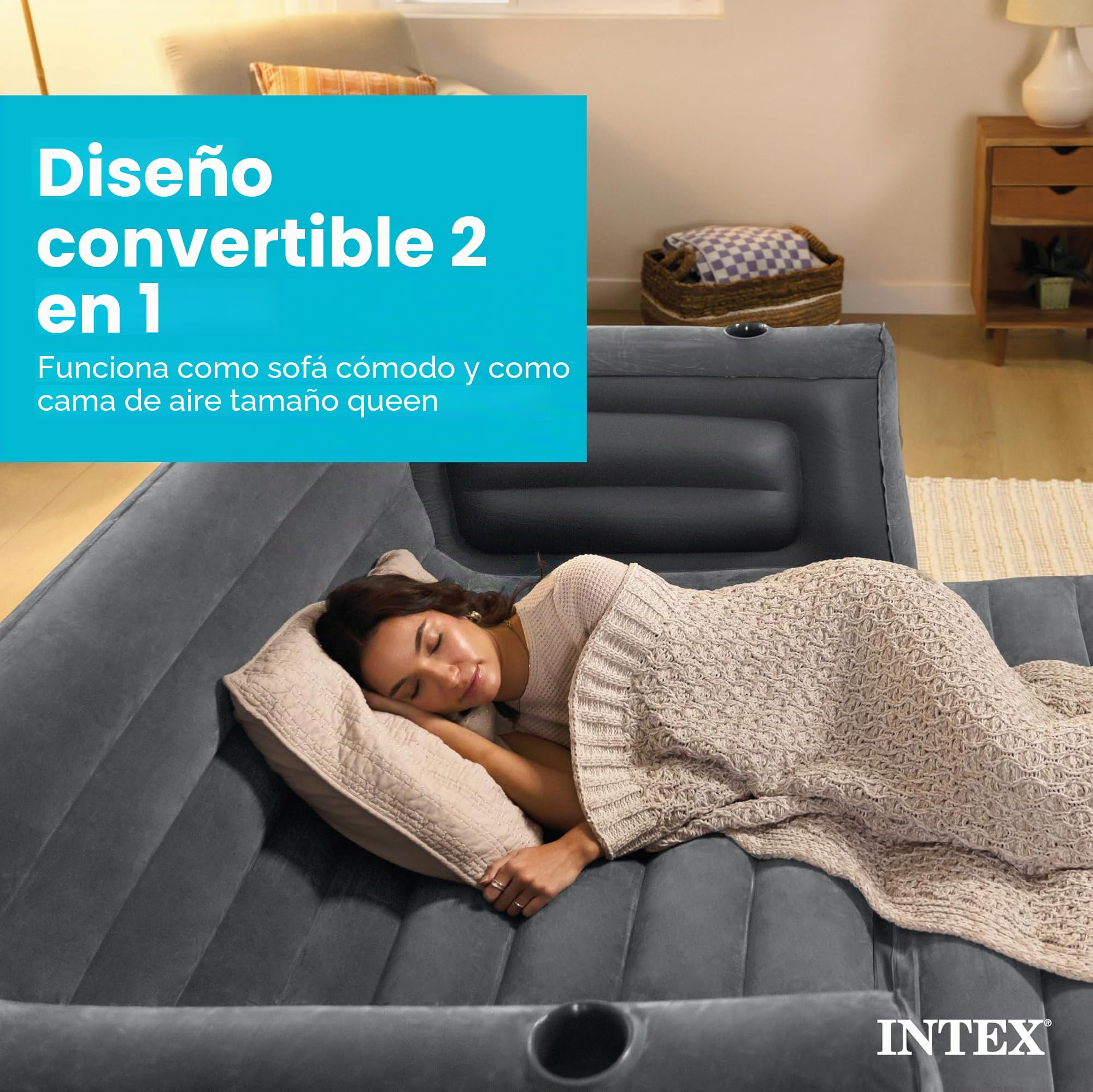 Intex Serie de Camas inflables extraíbles