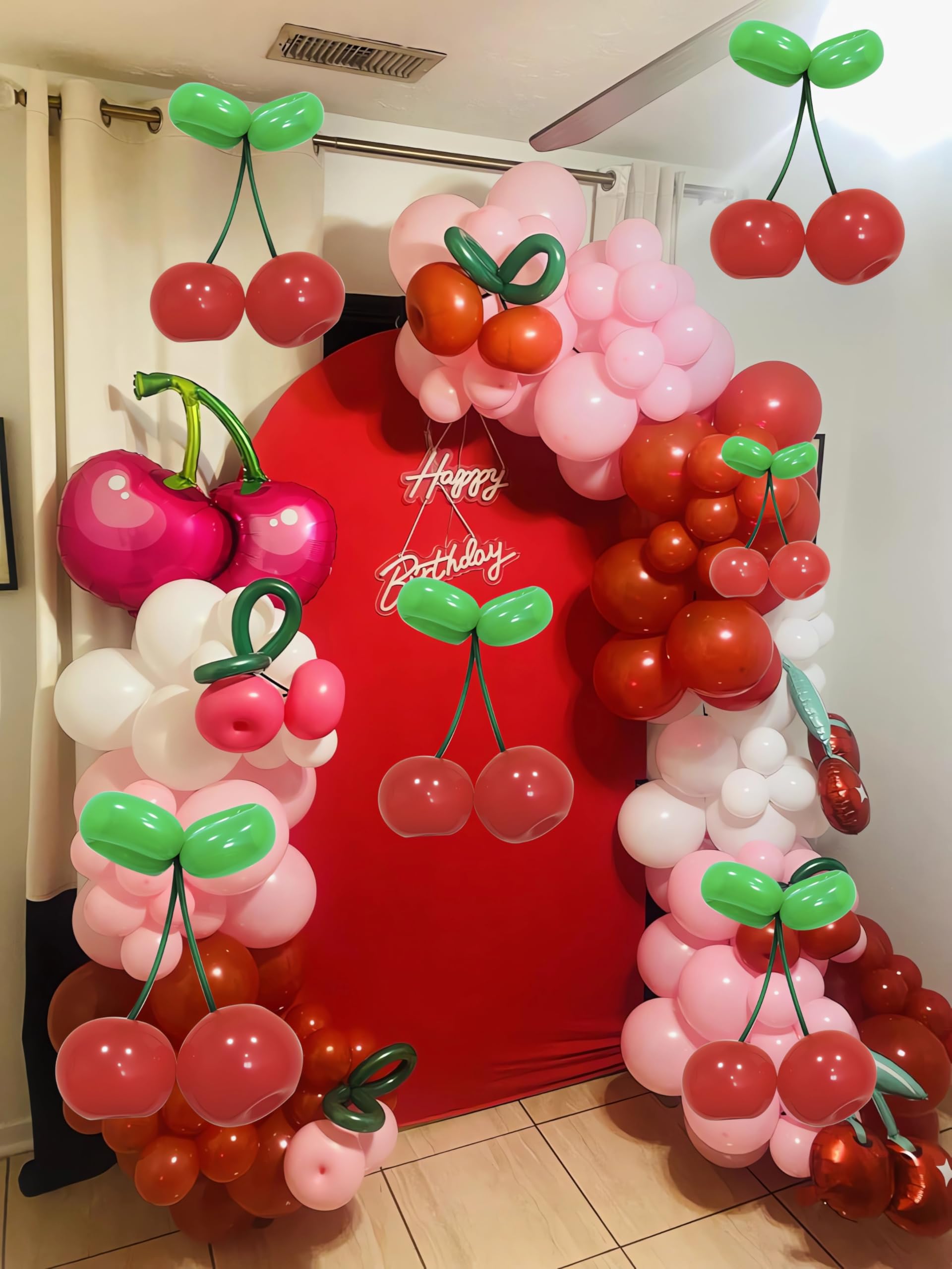 Amazon.com: Cherry Balloons DIY Cherry Balloon Cherry Theme