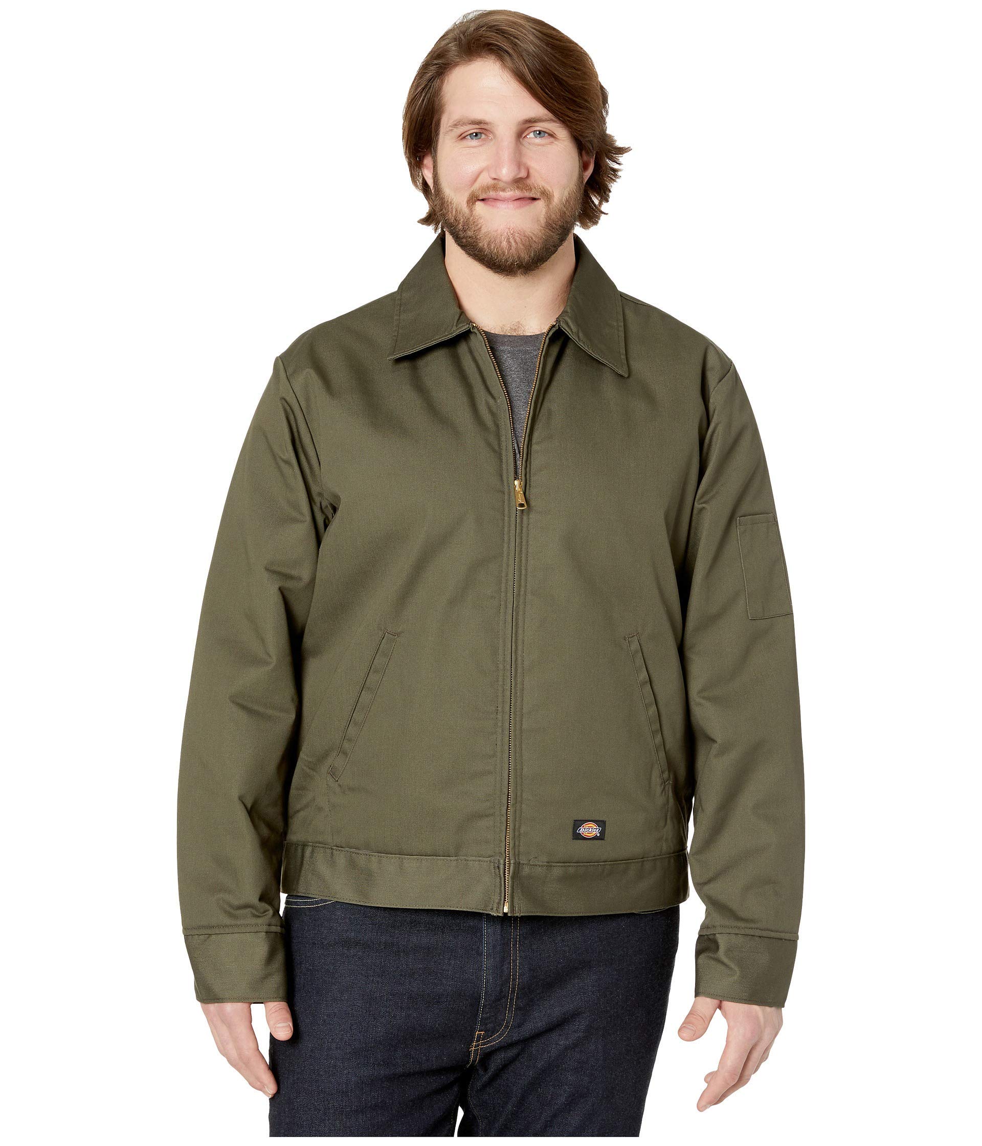 Dickies mens Insulated Eisenhower Front-zip Jacket