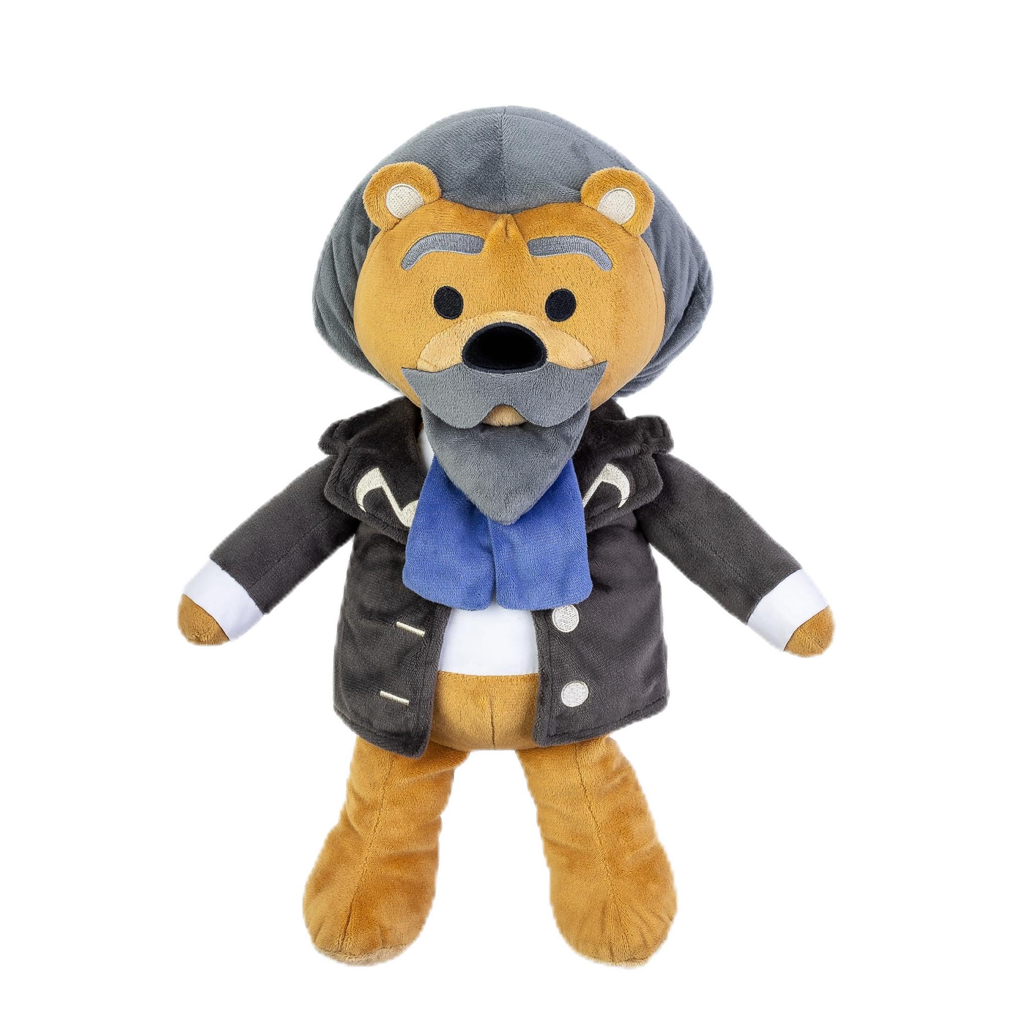 Ours Virtuoso de Brahms – Peluche bi-mode avec fonctions musique et confort, joue 40 minutes de musique classique et de bruit blanc pour calmer et apaiser les bébés